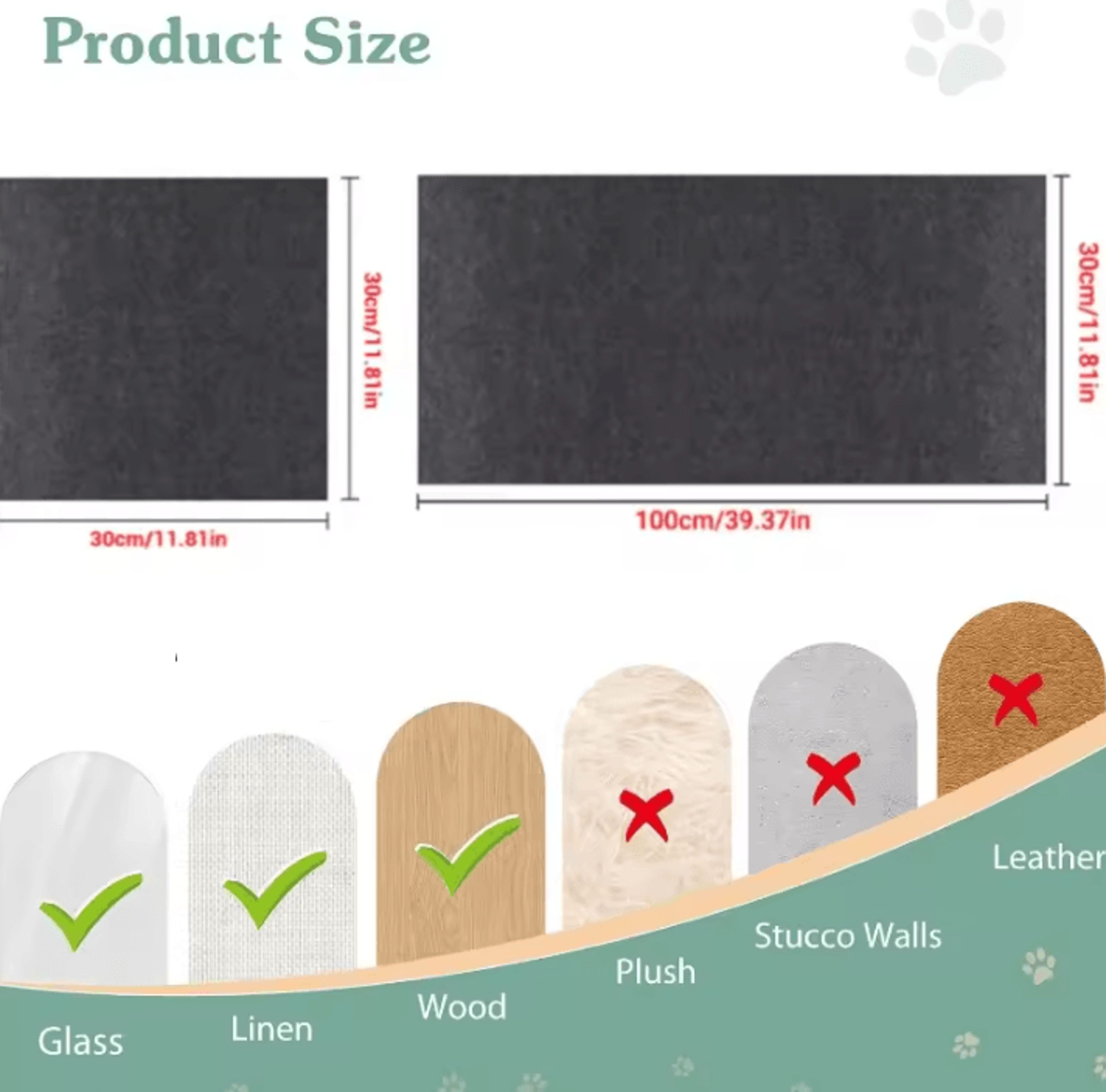 ScratchShield SelfAdhesive Cat Scratch Furniture Protector 1