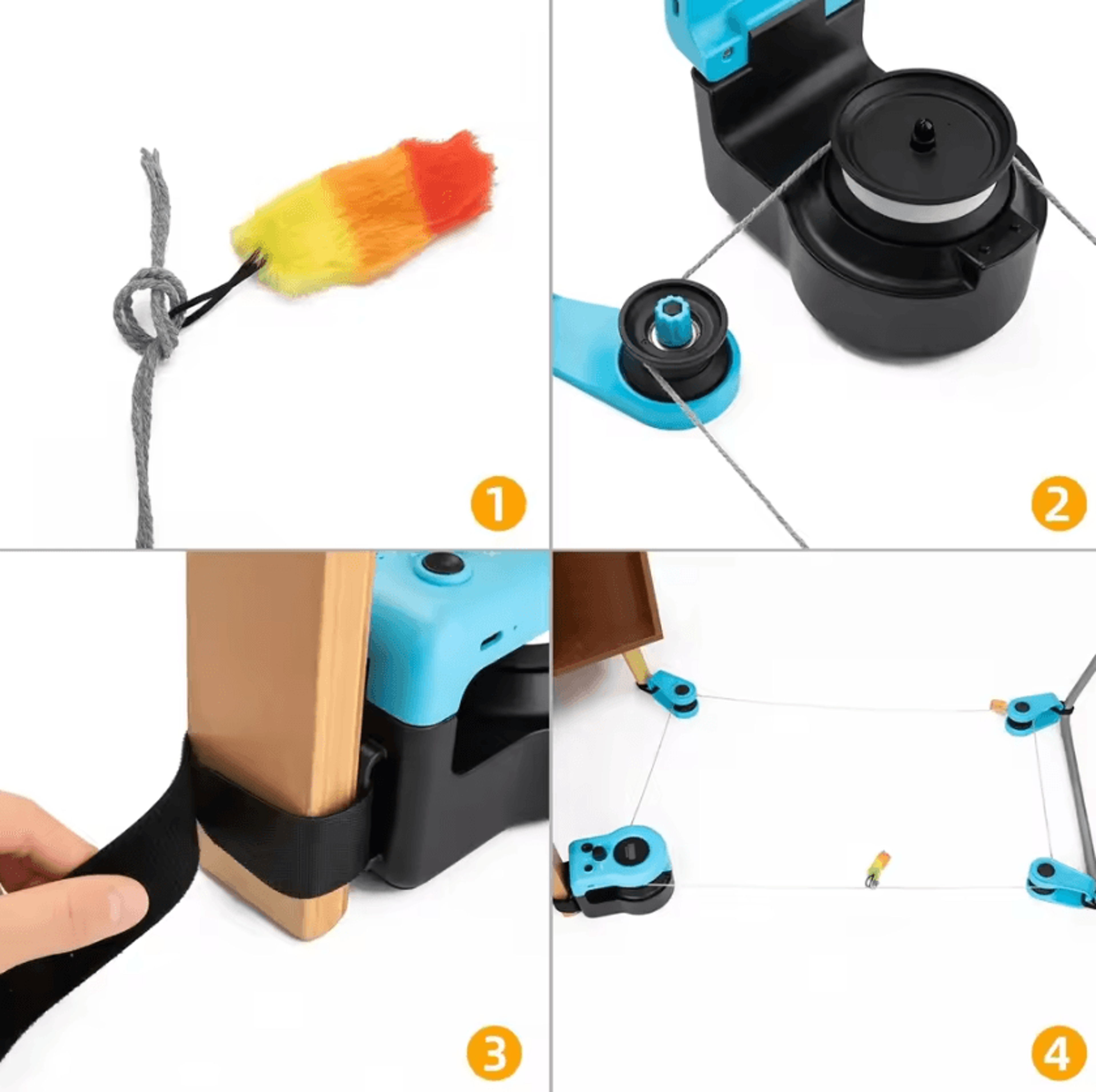 HuntRunner Interactive Cat Exercise Wheel Toy 2
