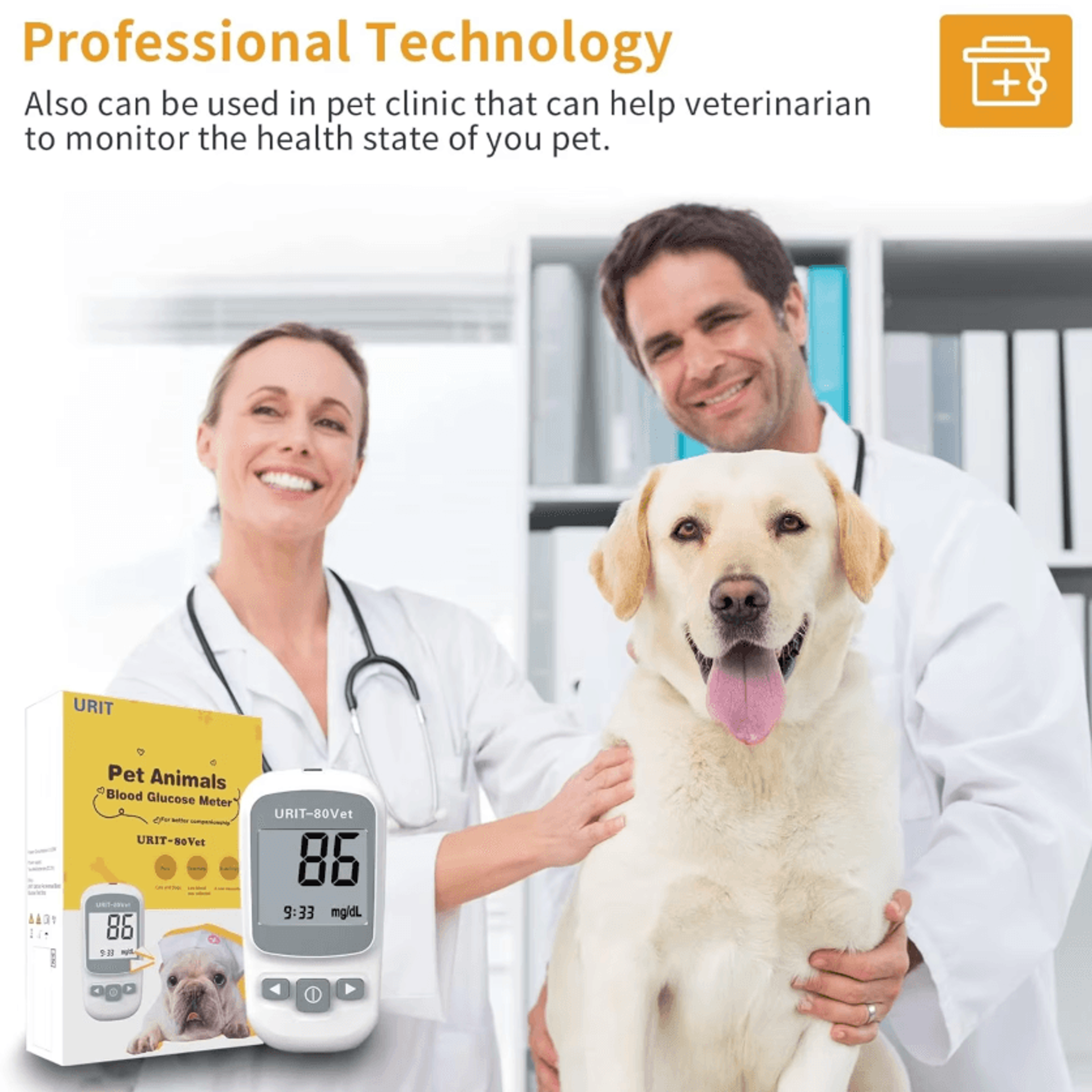 Pet Glucose Monitoring Kit For Dogs  Cats With PainFree Testing 0