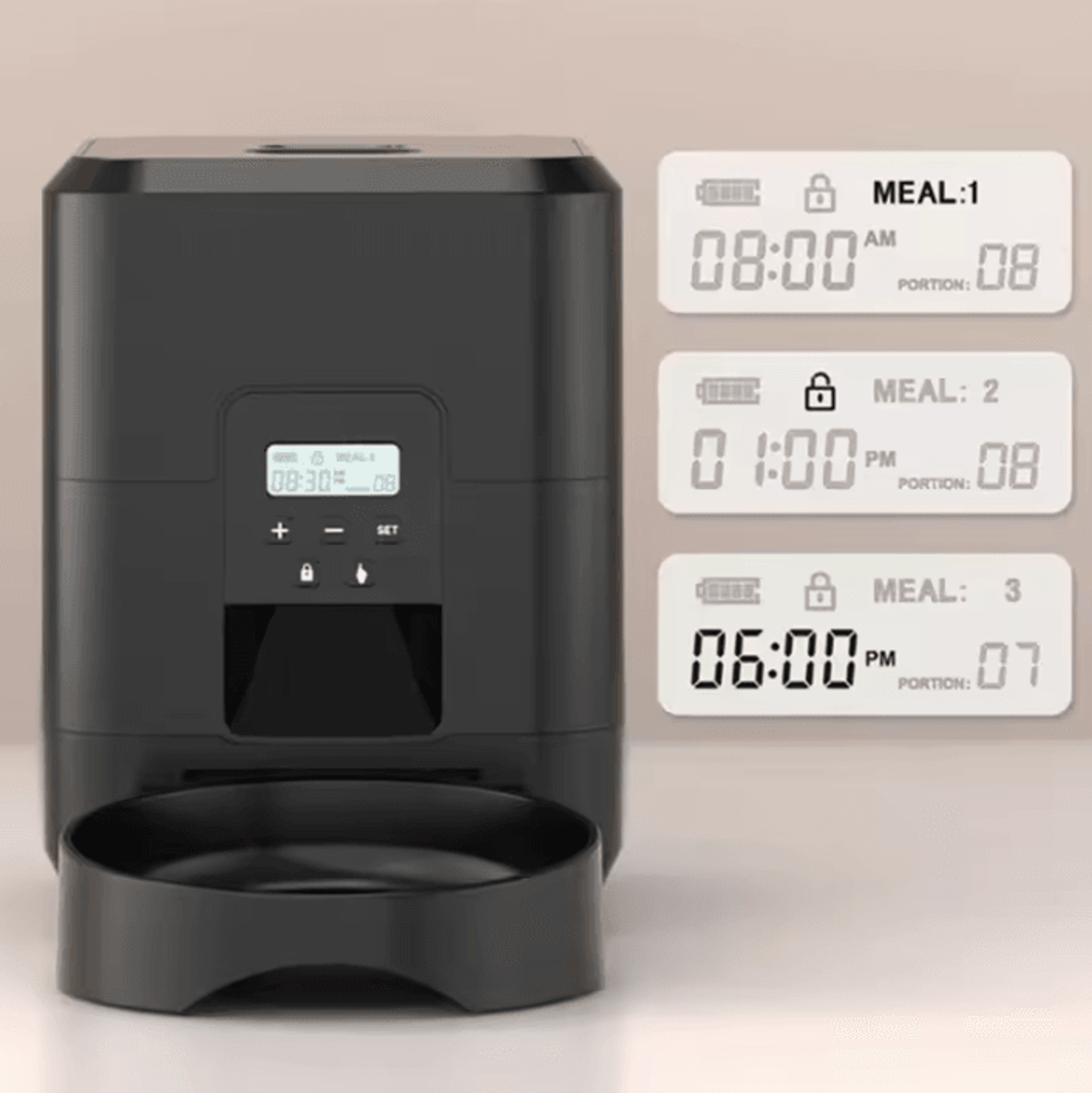 EasyMeal 2L Automatic Pet Feeder With Timer 0