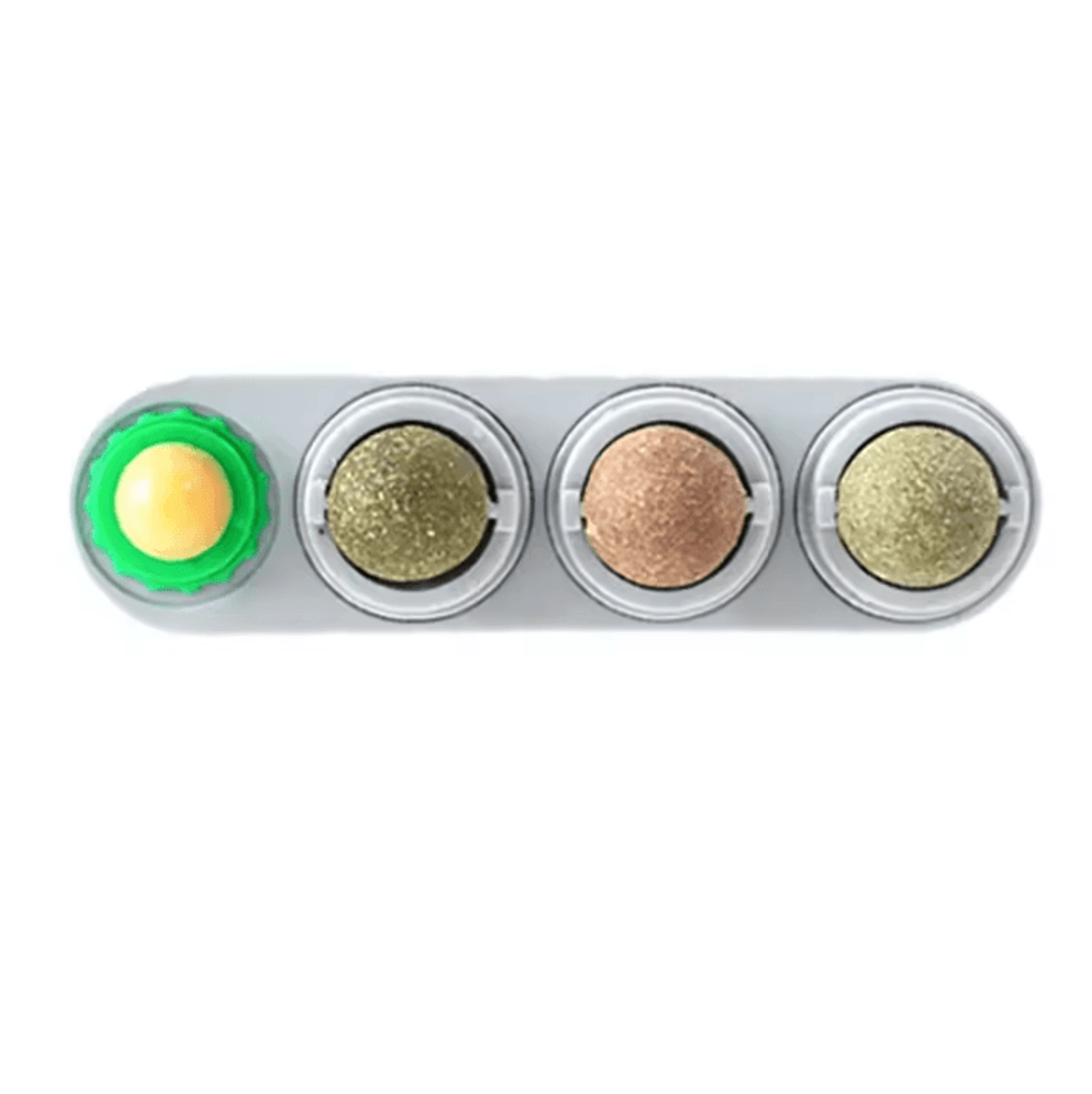 SpinFresh 4in1 Catnip Wall Toy  Rotating Silver Vine Ball For Teeth Cleaning  Play 3