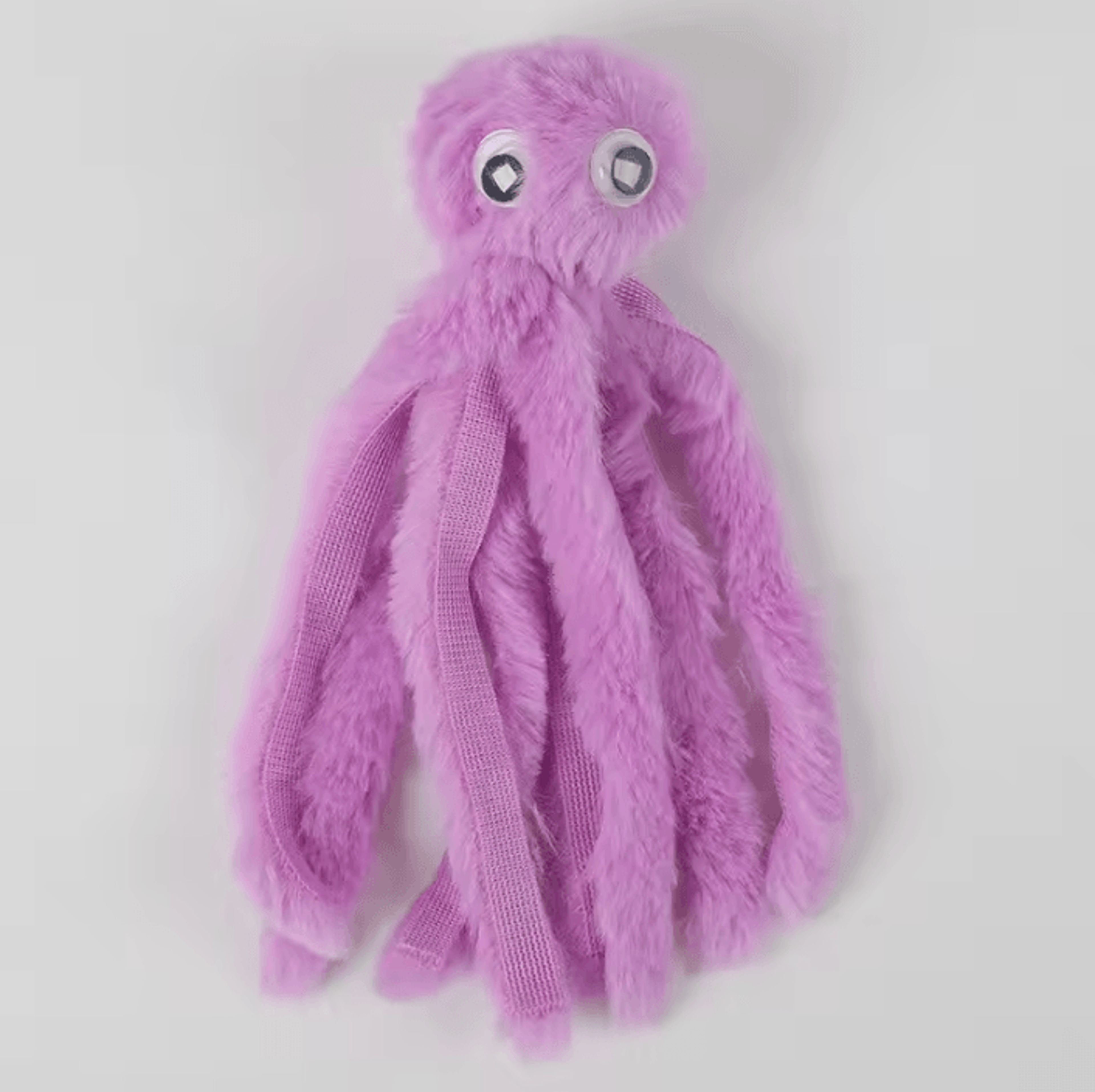 OceanPaws Interactive Octopus Plush Toy For Cats  Small Dogs 5