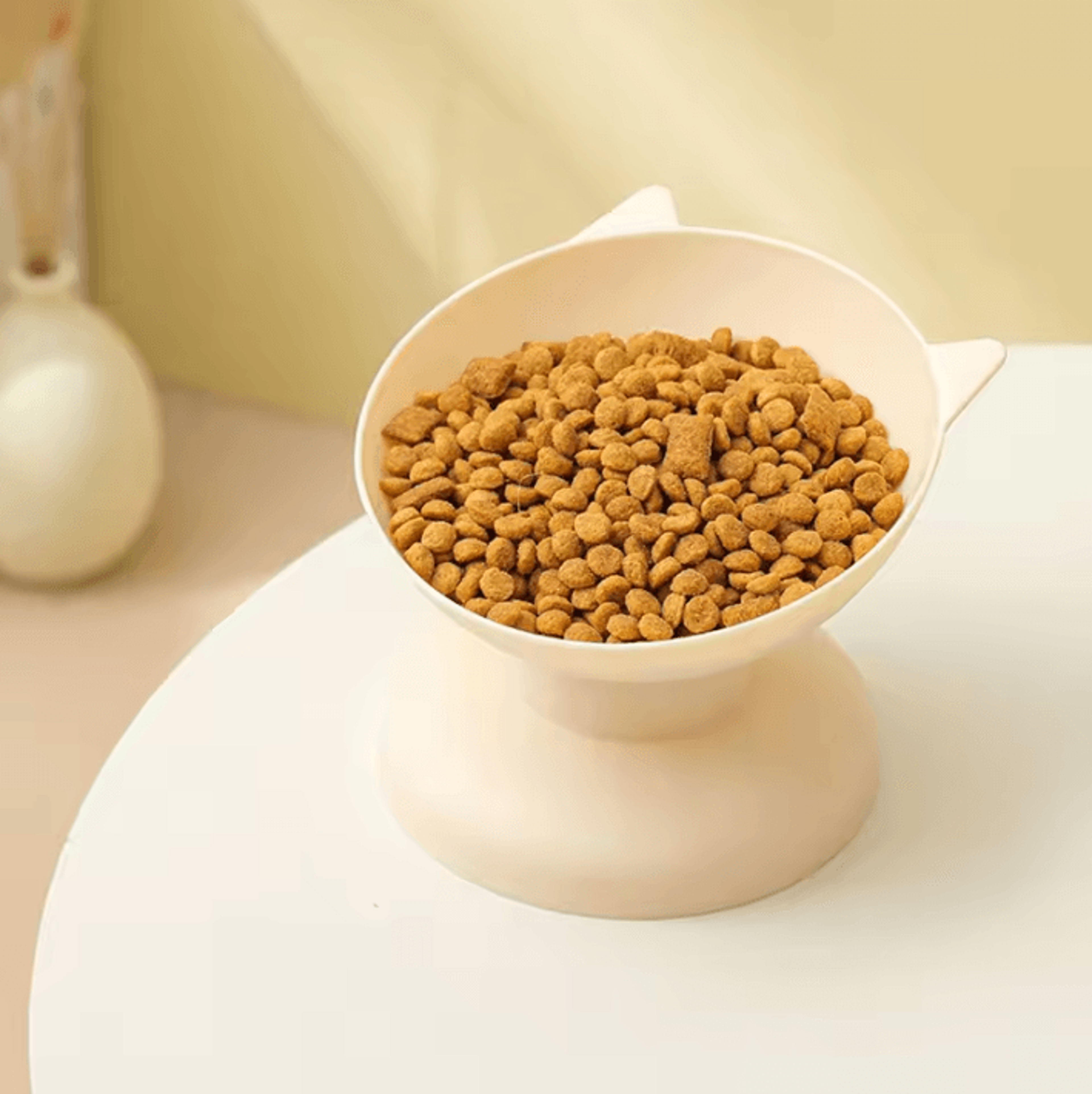 CloudPaw Elevated Neck Guard Pet Bowl For Cats  Small Dogs 5