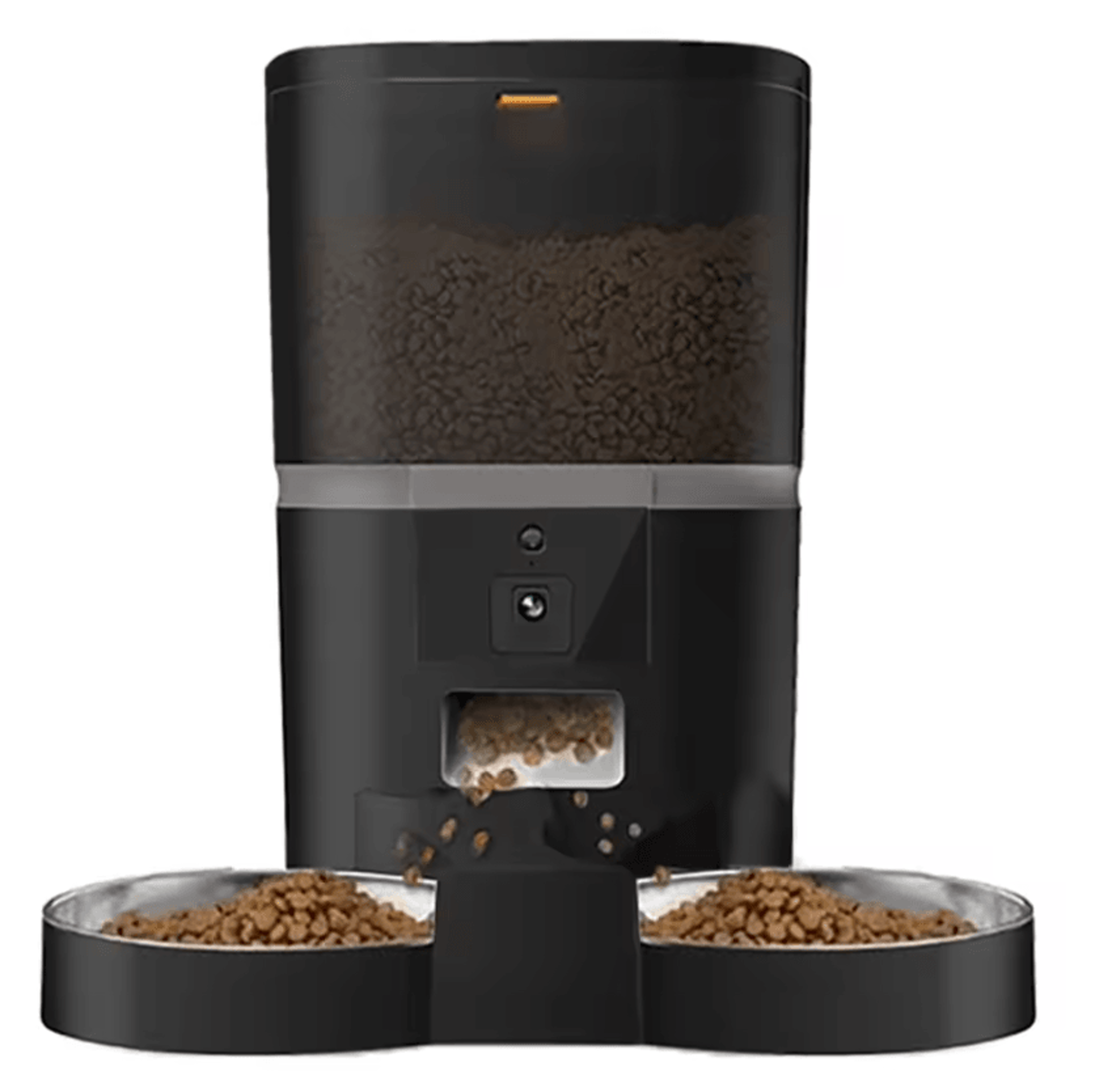 SmartServe 4L Automatic Pet Feeder With Camera  Dual Bowls 5