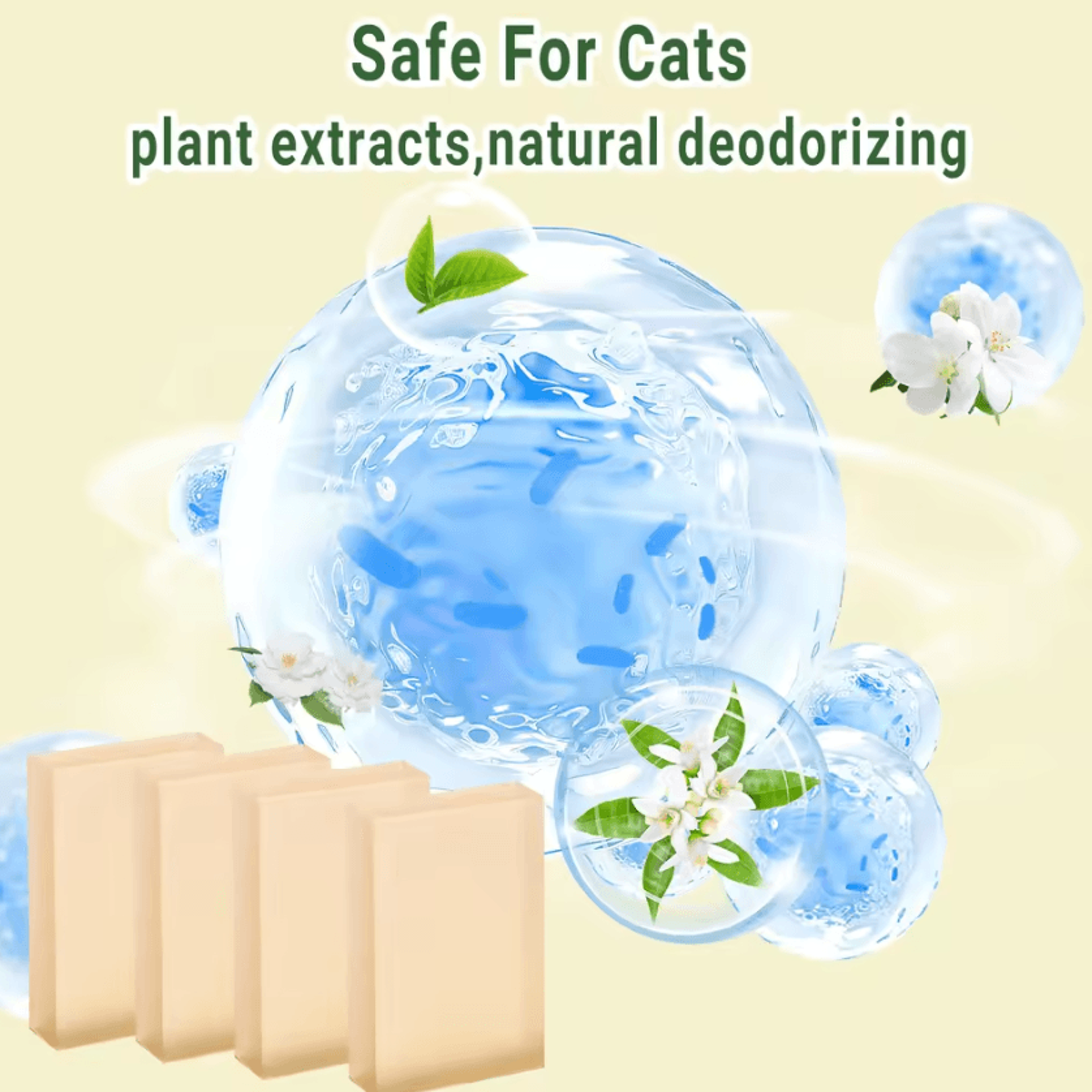 Smart Cat Litter Box Deodorizer Refills For PETKIT Meowant  UBPET 2