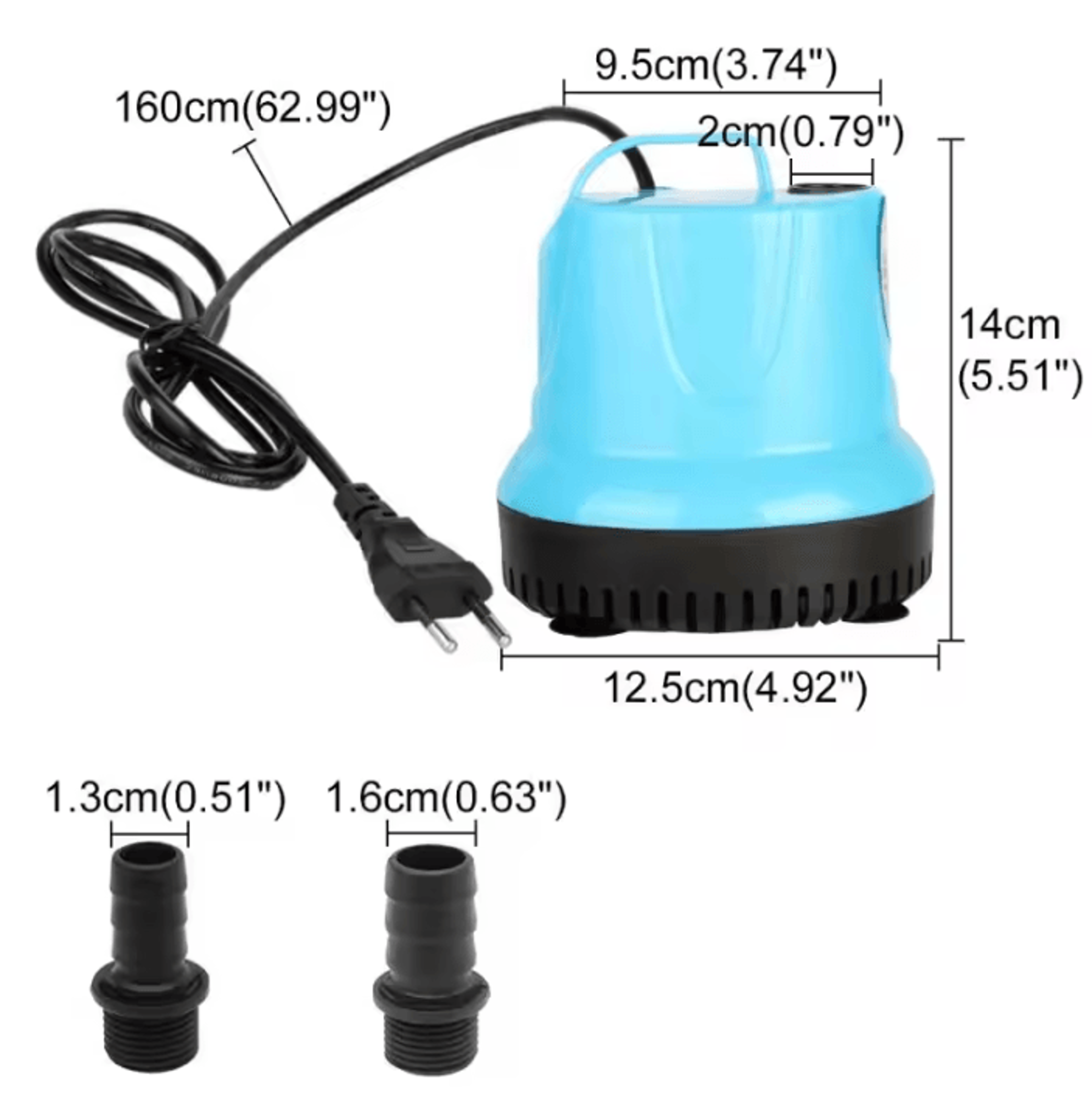 AquaFlow Mini Submersible Water Pump For Fish Tanks  Fountains 2