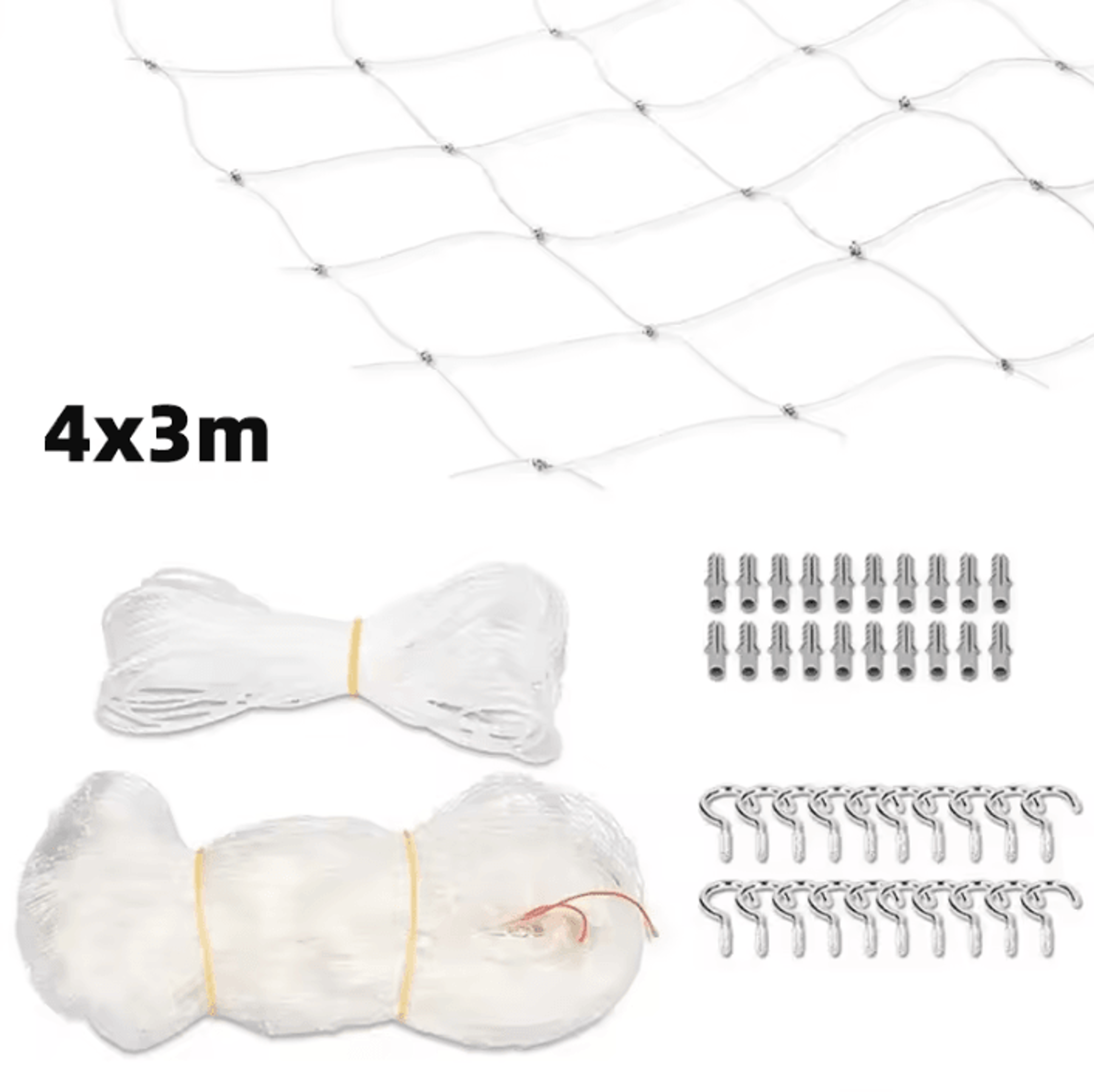 SafePaws AntiFall Balcony Safety Net For Cats  Pets 2