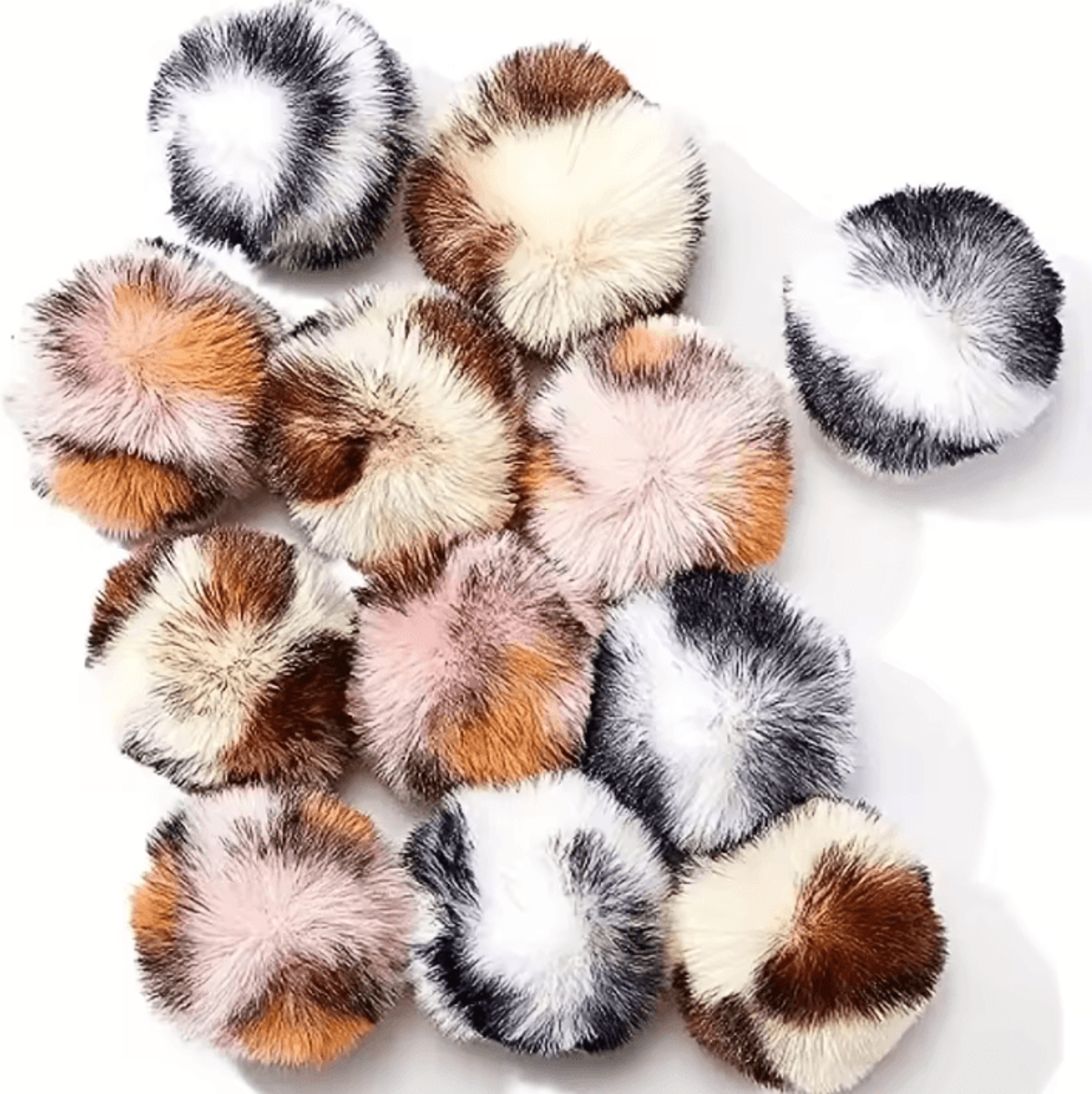 WildBounce Leopard Plush Cat Toy Balls Set 0