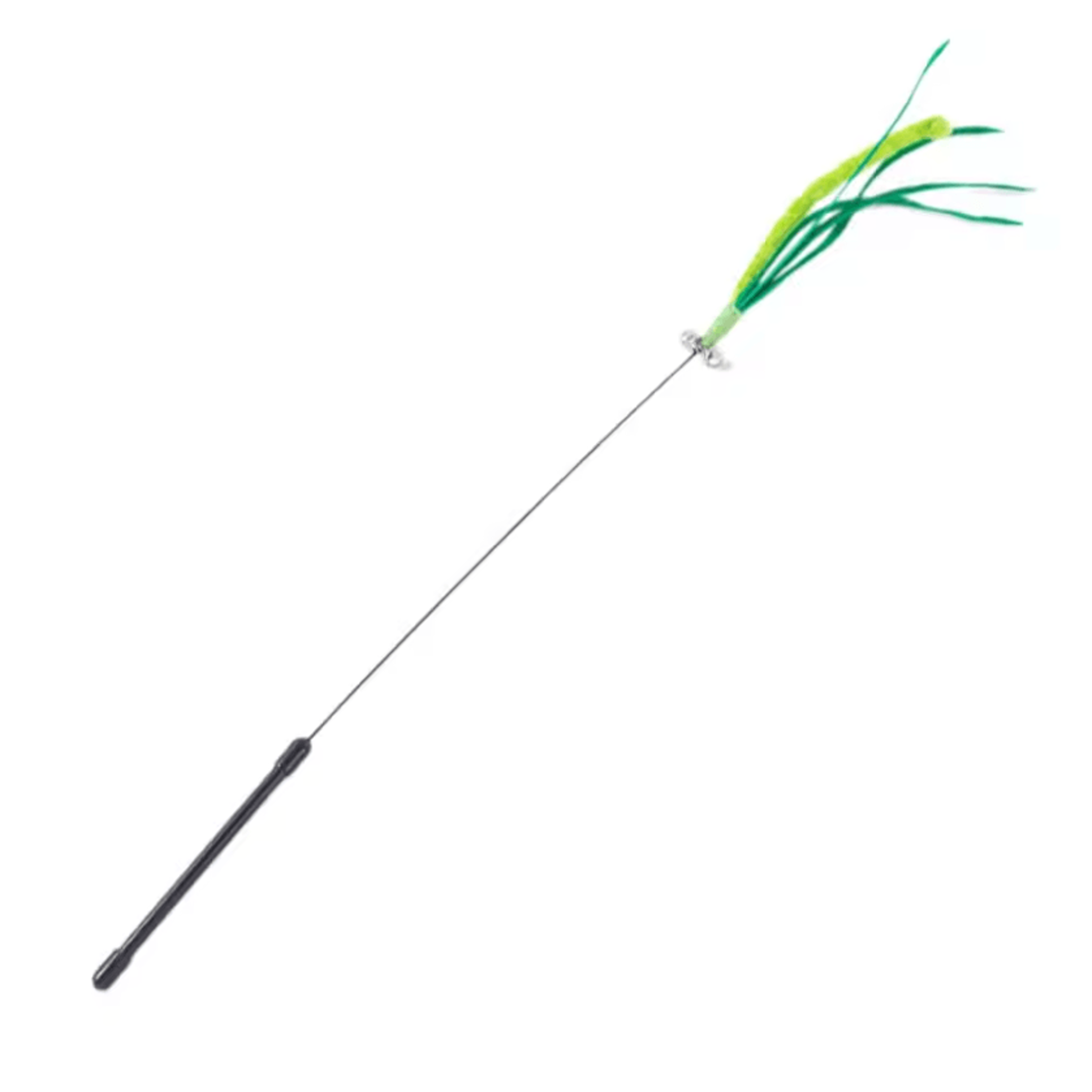 FeatherChase Interactive Cat Teaser Wand Toy With Tail  Sound 5