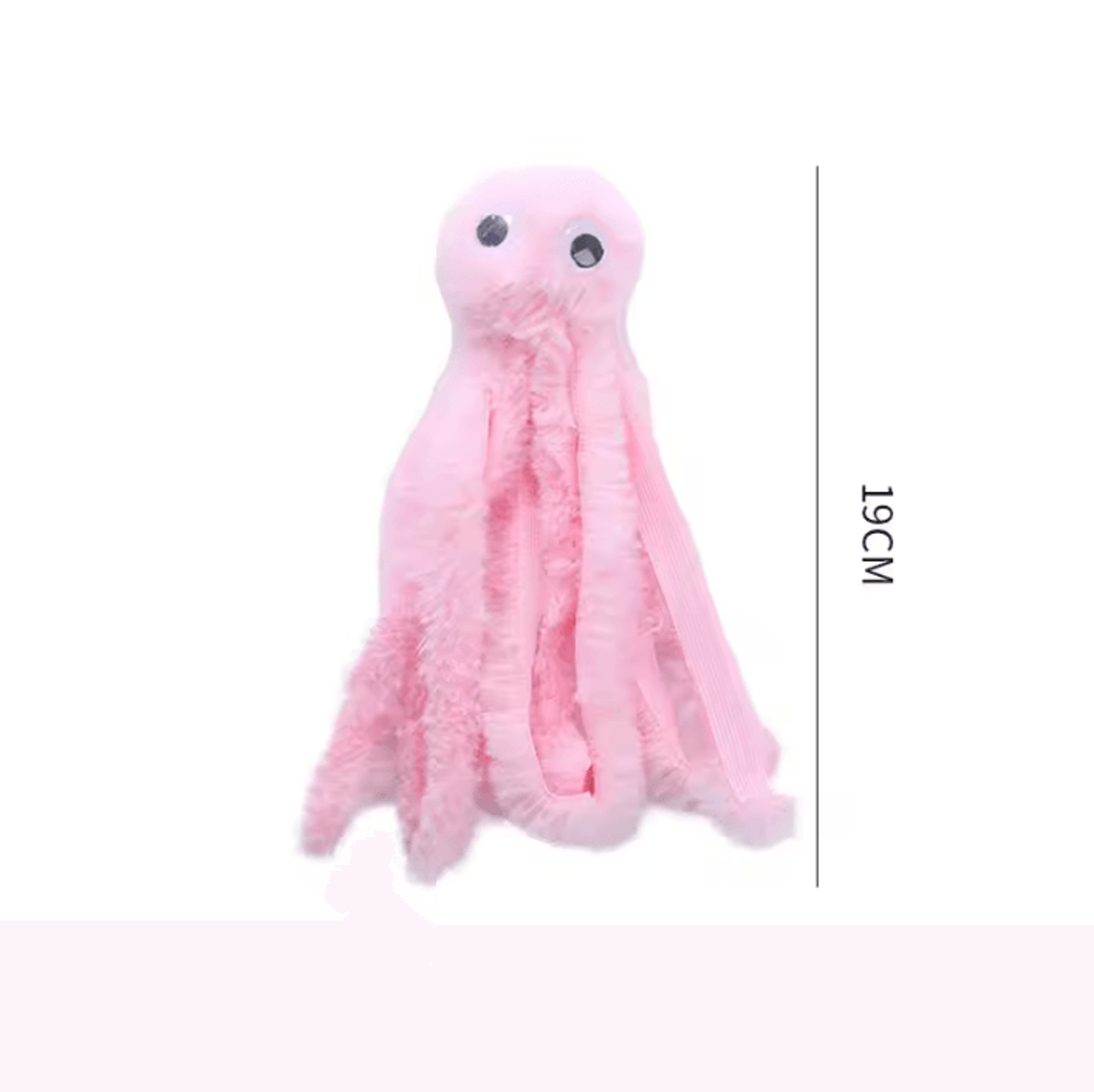 OctoPaws Plush Octopus Cat Toy For Interactive Play  Chewing 3
