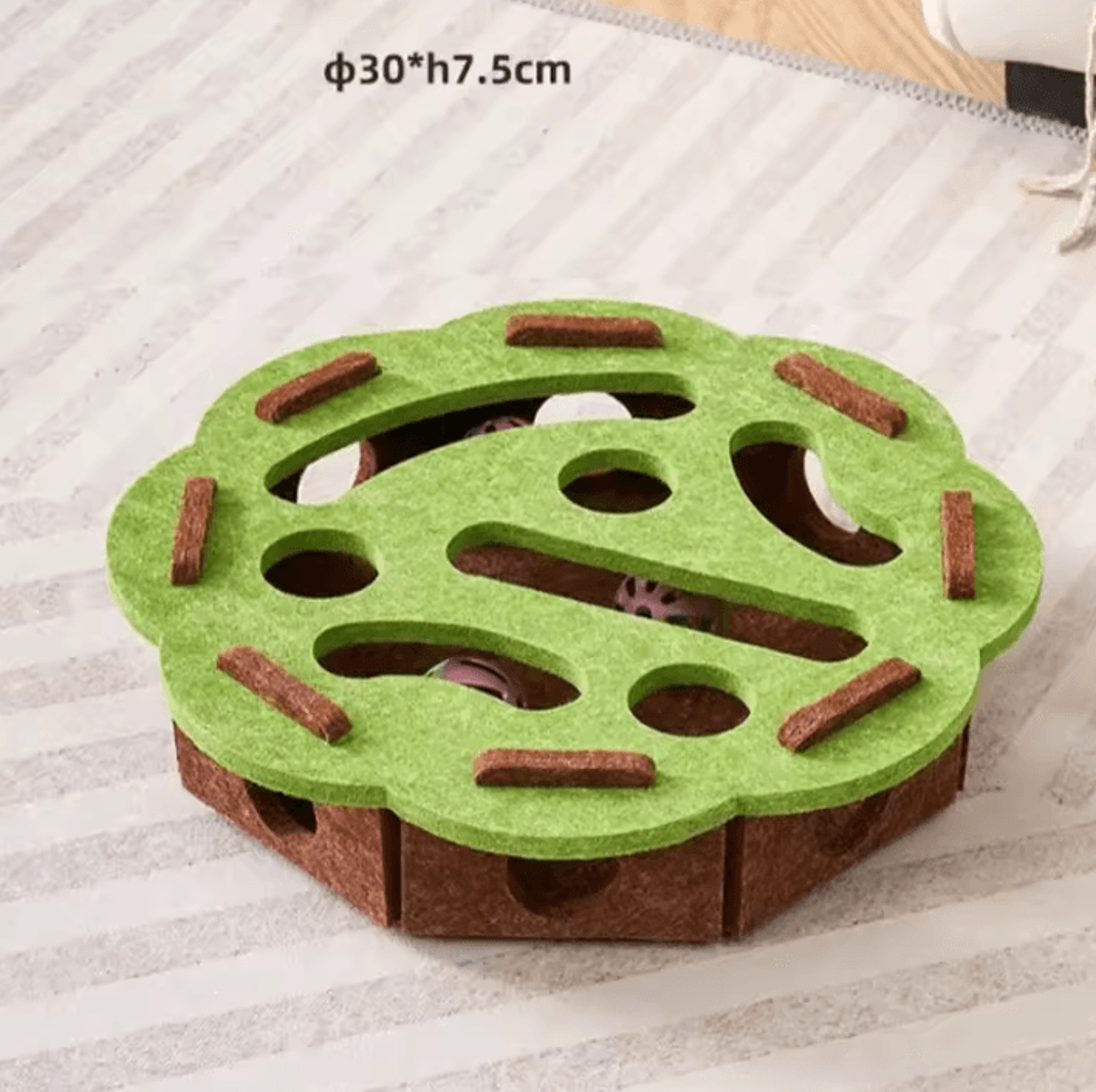 ScratchPlay Sisal Cat Scratching Post  Interactive Indoor Scratcher  Exercise Toy For Cats 3