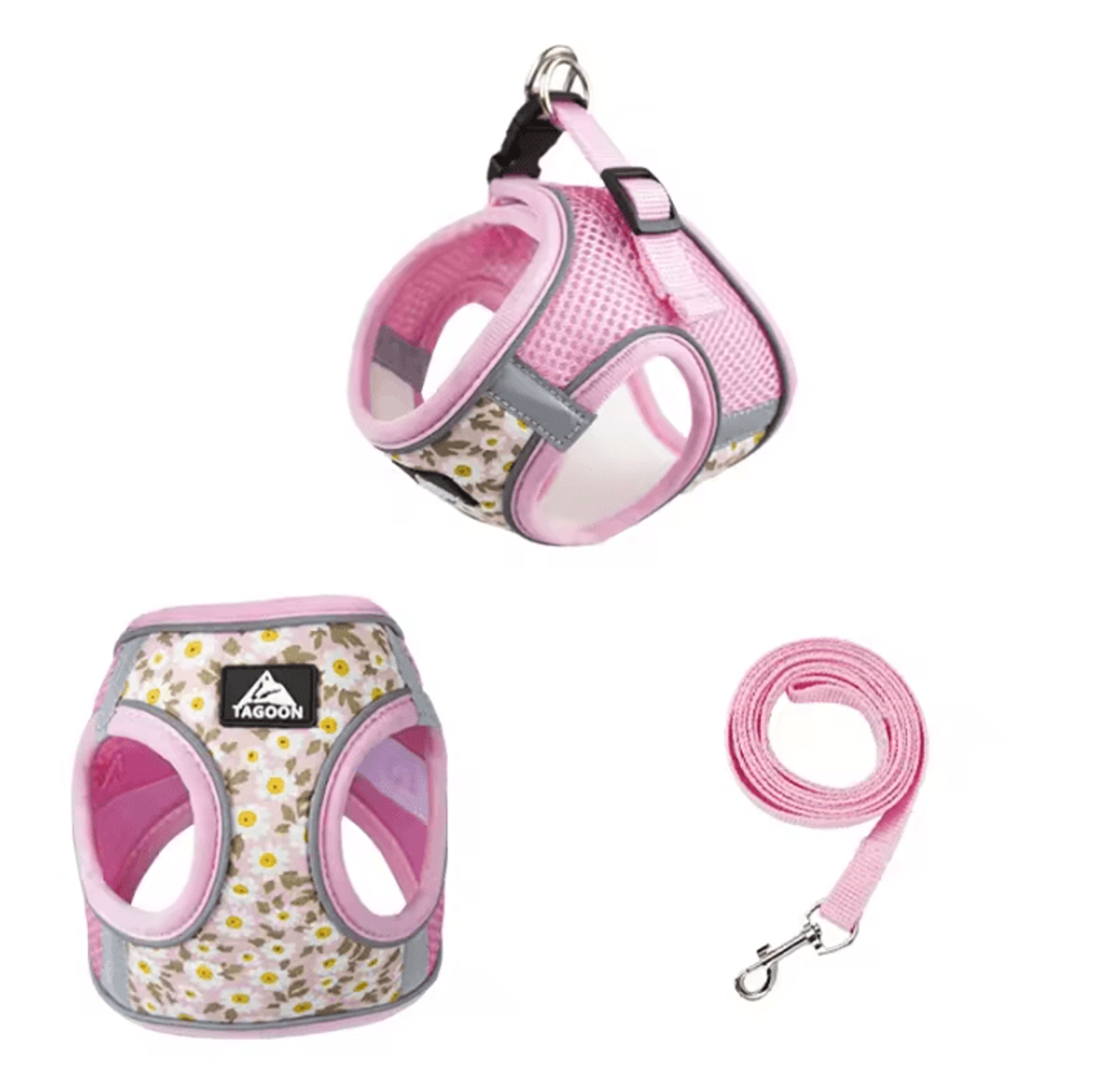 Reflective EscapeProof Cat Harness  Leash Set  Cat Harness And Leash For Safe Outdoor Adventures 3