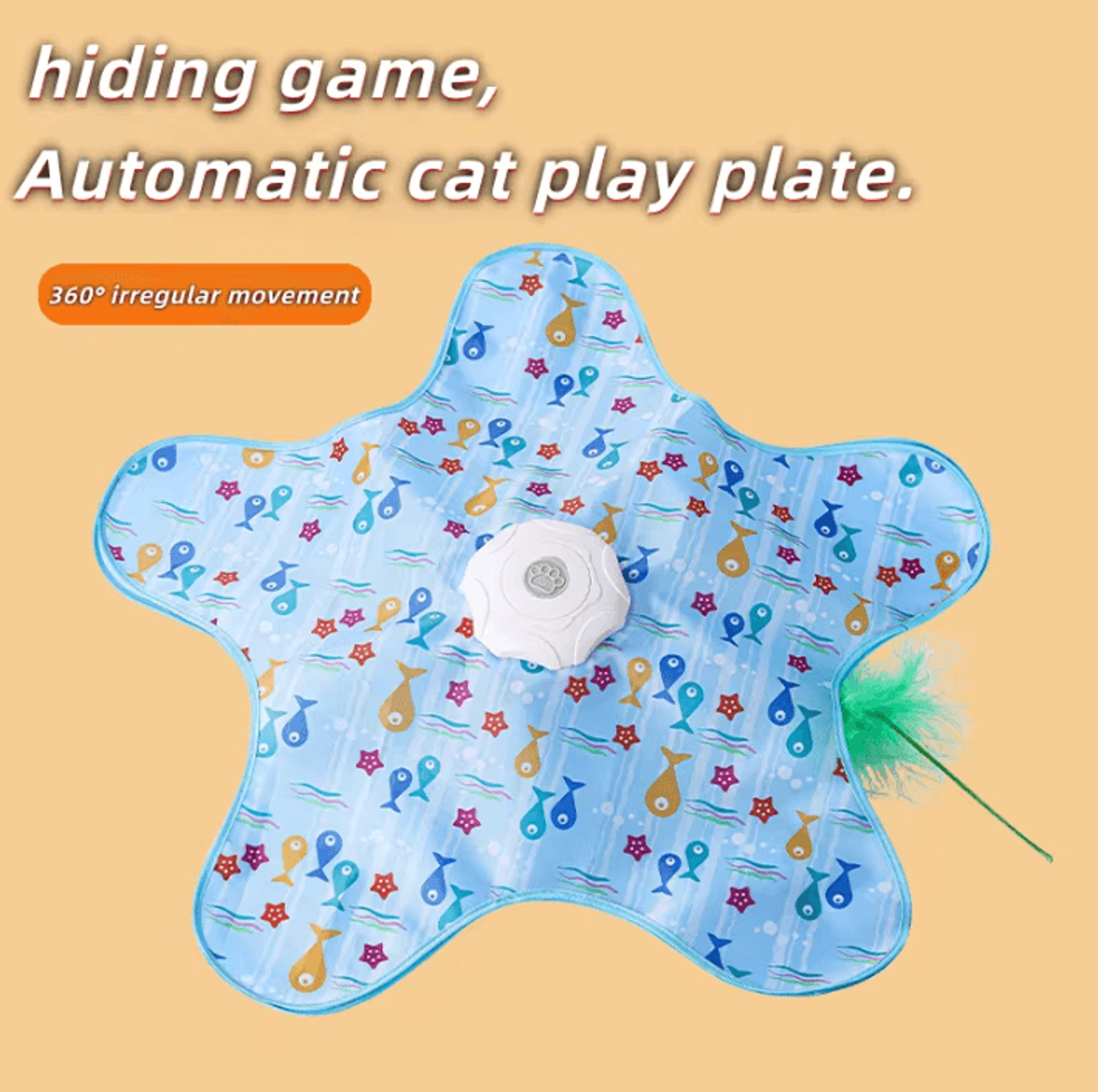 WhirlHide Interactive Hunting Toy  Automatic Cat Toy For Endless Chase  Surprise Play 4