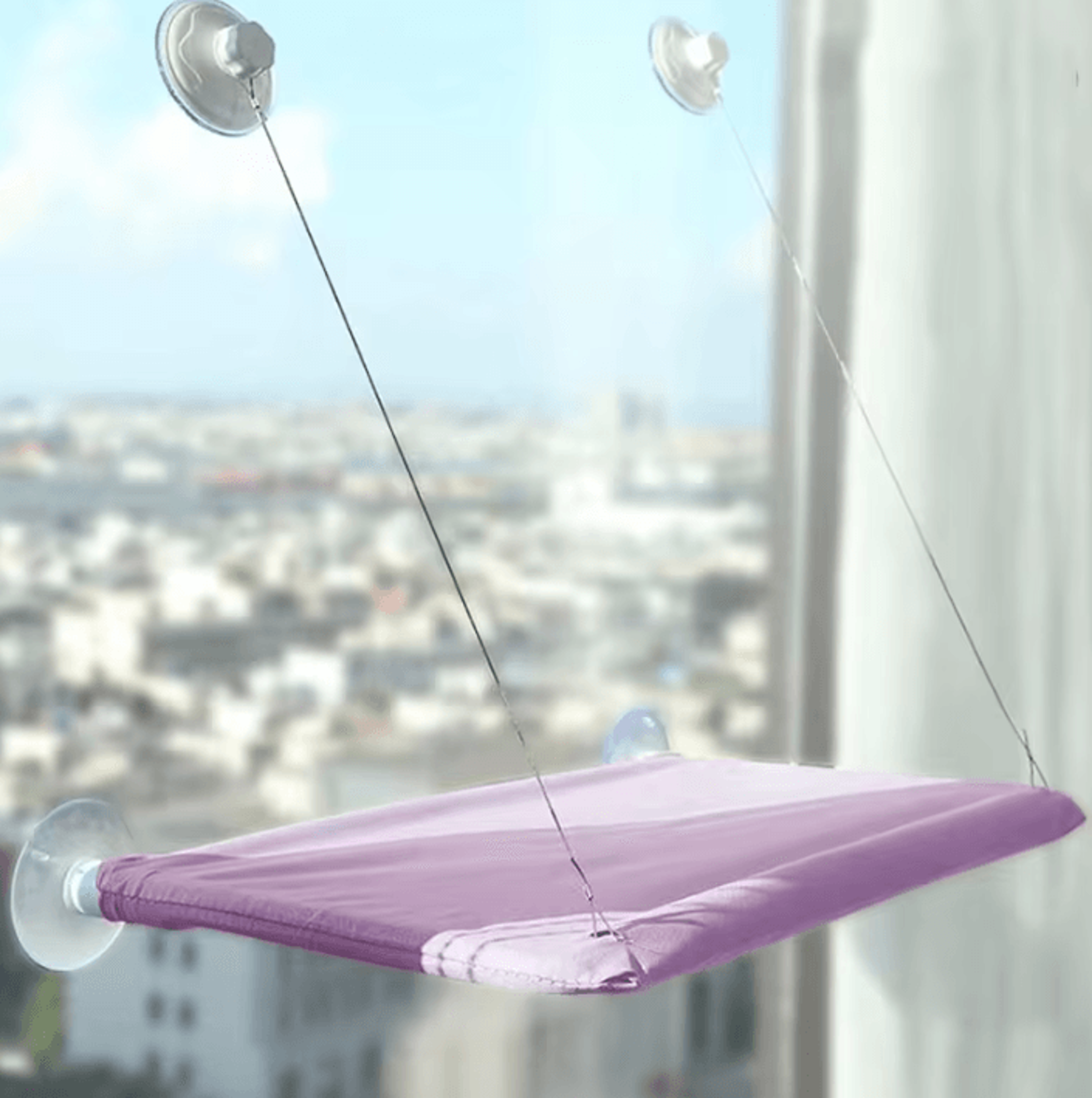 Ultra Soft Window Hammock Cat Bed 7