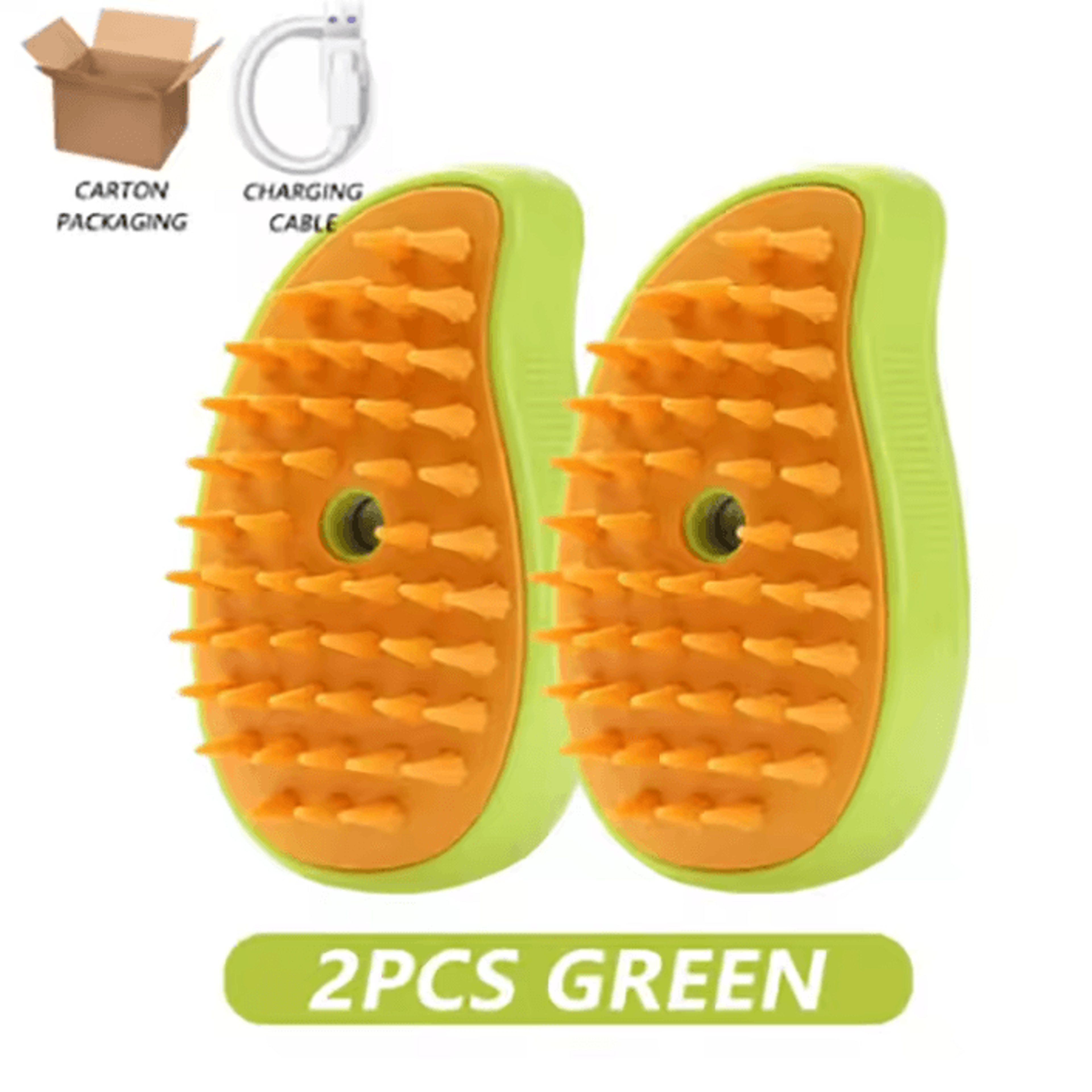 SteamGroom 3in1 Electric Pet Steam Brush  Massage Comb 4
