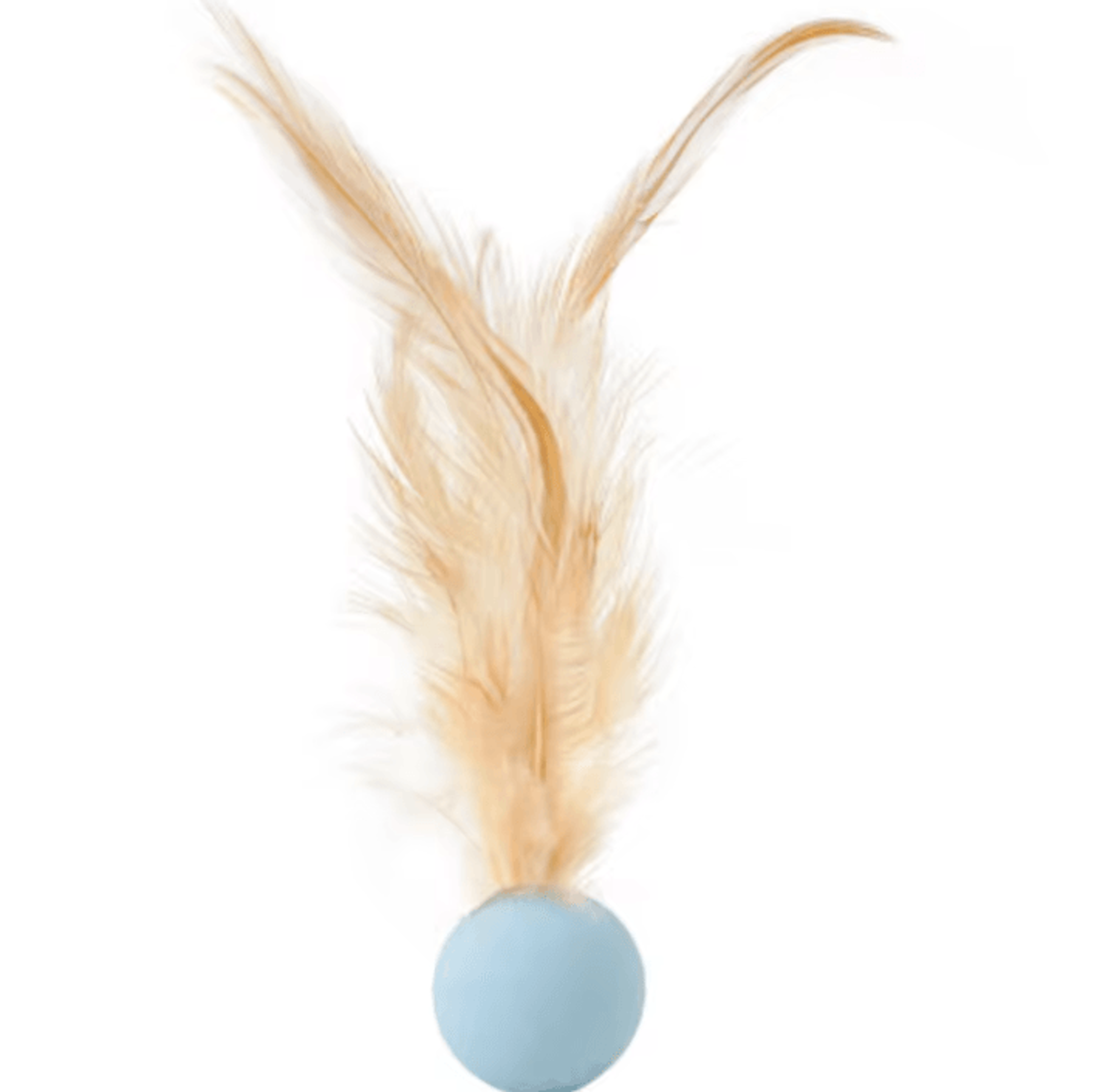 FeatherBounce Elastic Ball Cat Toy  Interactive Chase  Pounce Fun 3