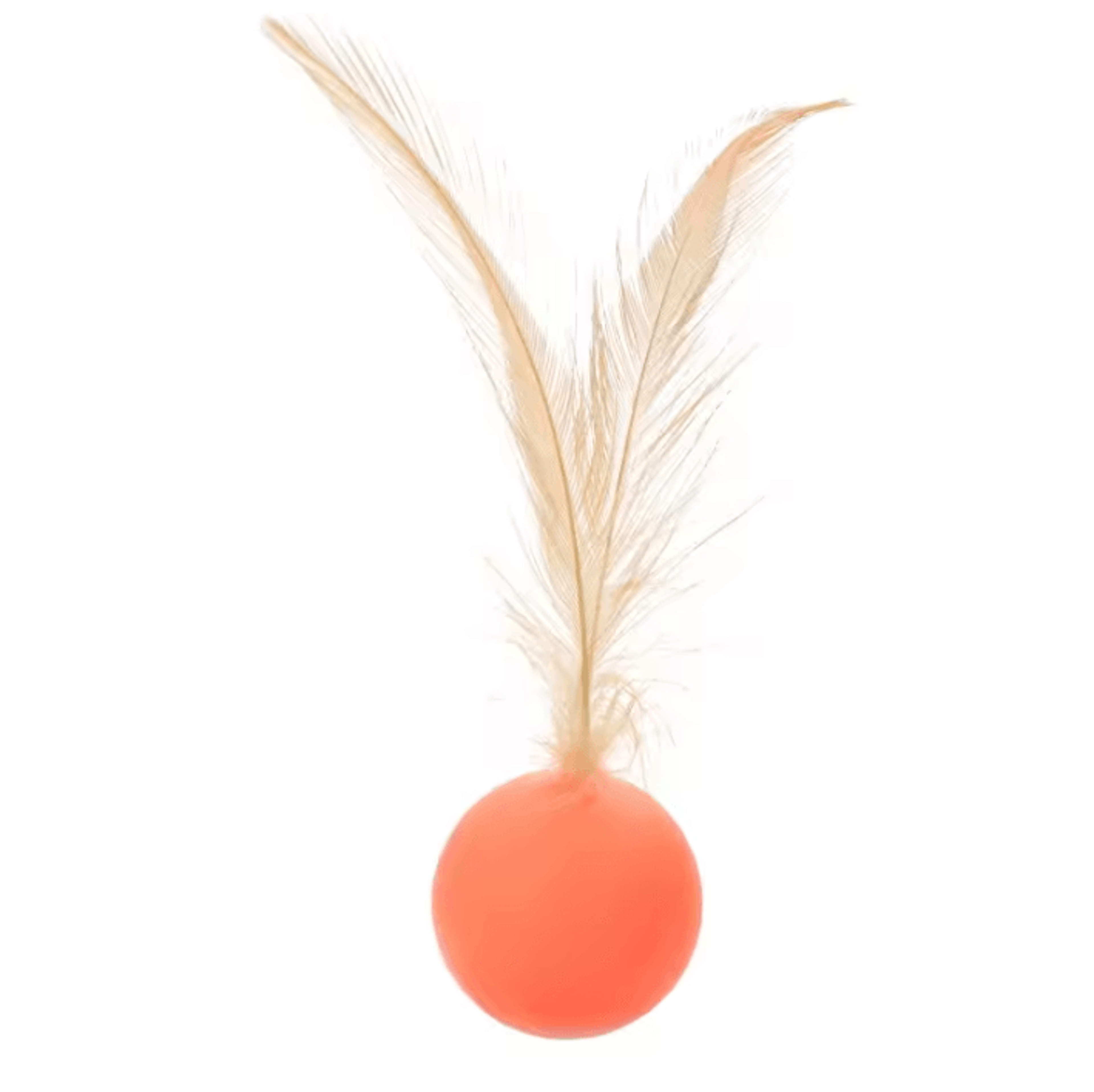 FeatherBounce Elastic Ball Cat Toy  Interactive Chase  Pounce Fun 5