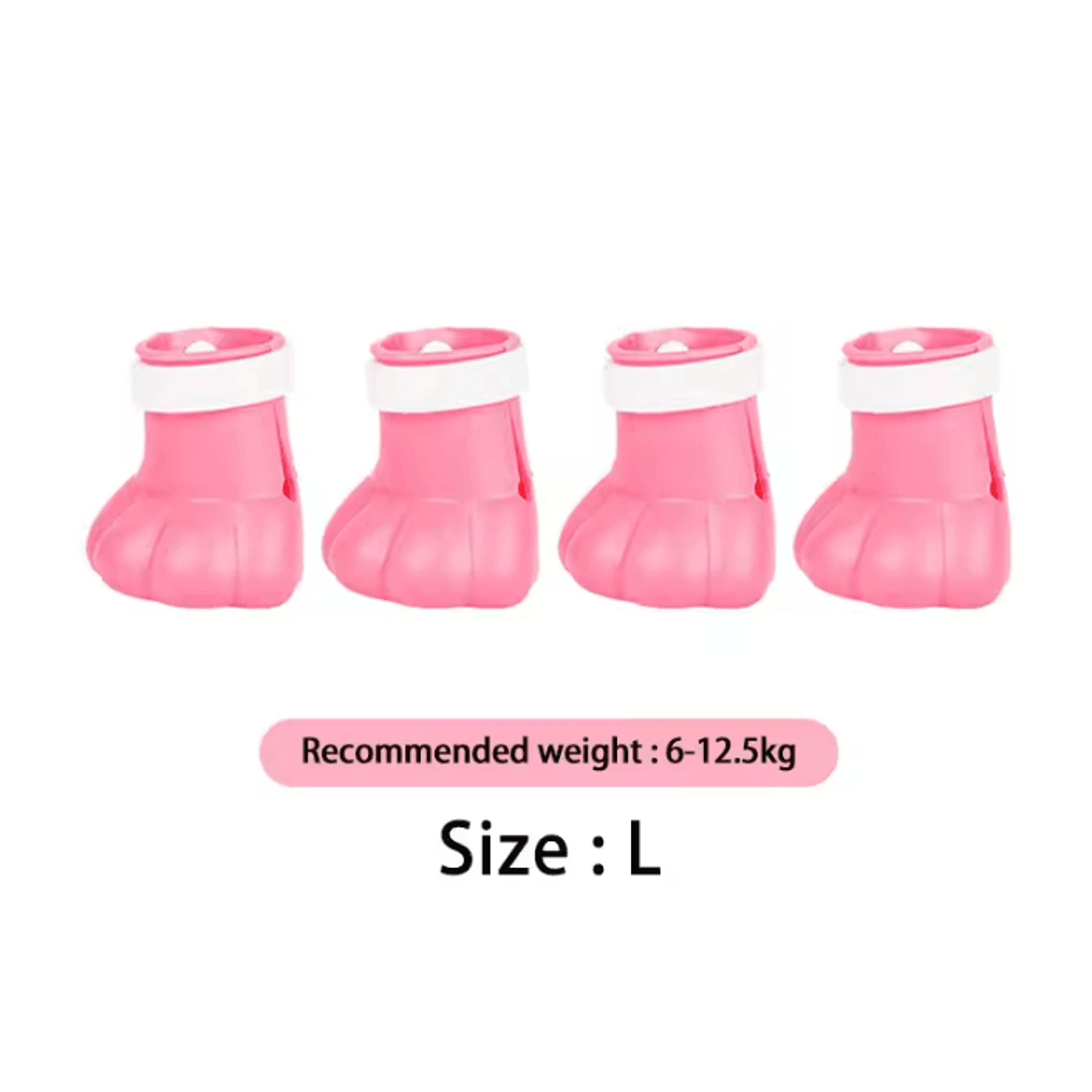 Adjustable Silicone Cat Paw Protector Boots  4PCS AntiScratch Cat Foot Covers 9