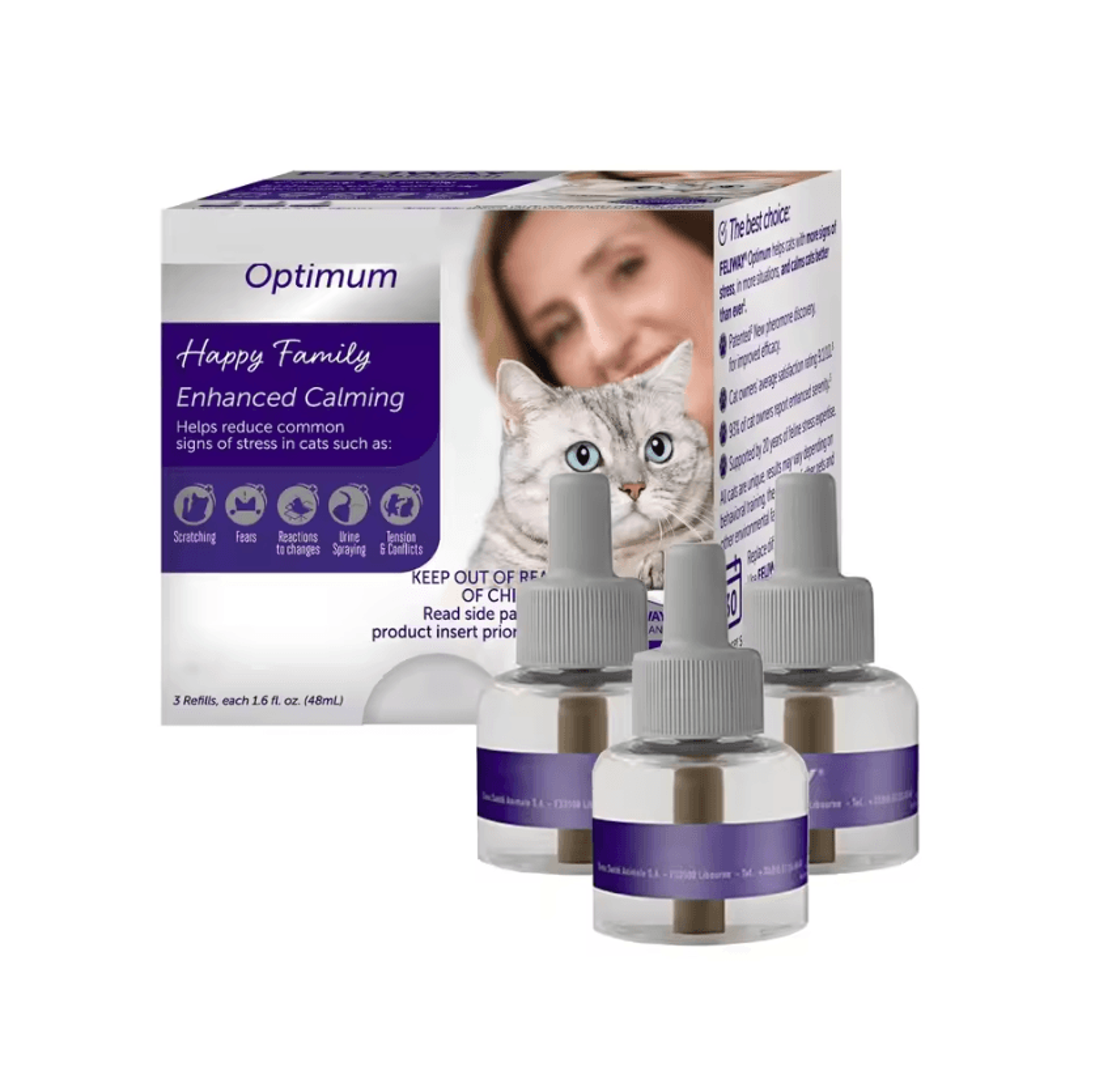 CalmComfort Cat Pheromone Diffuser Refill Pack  90Day Supply 2