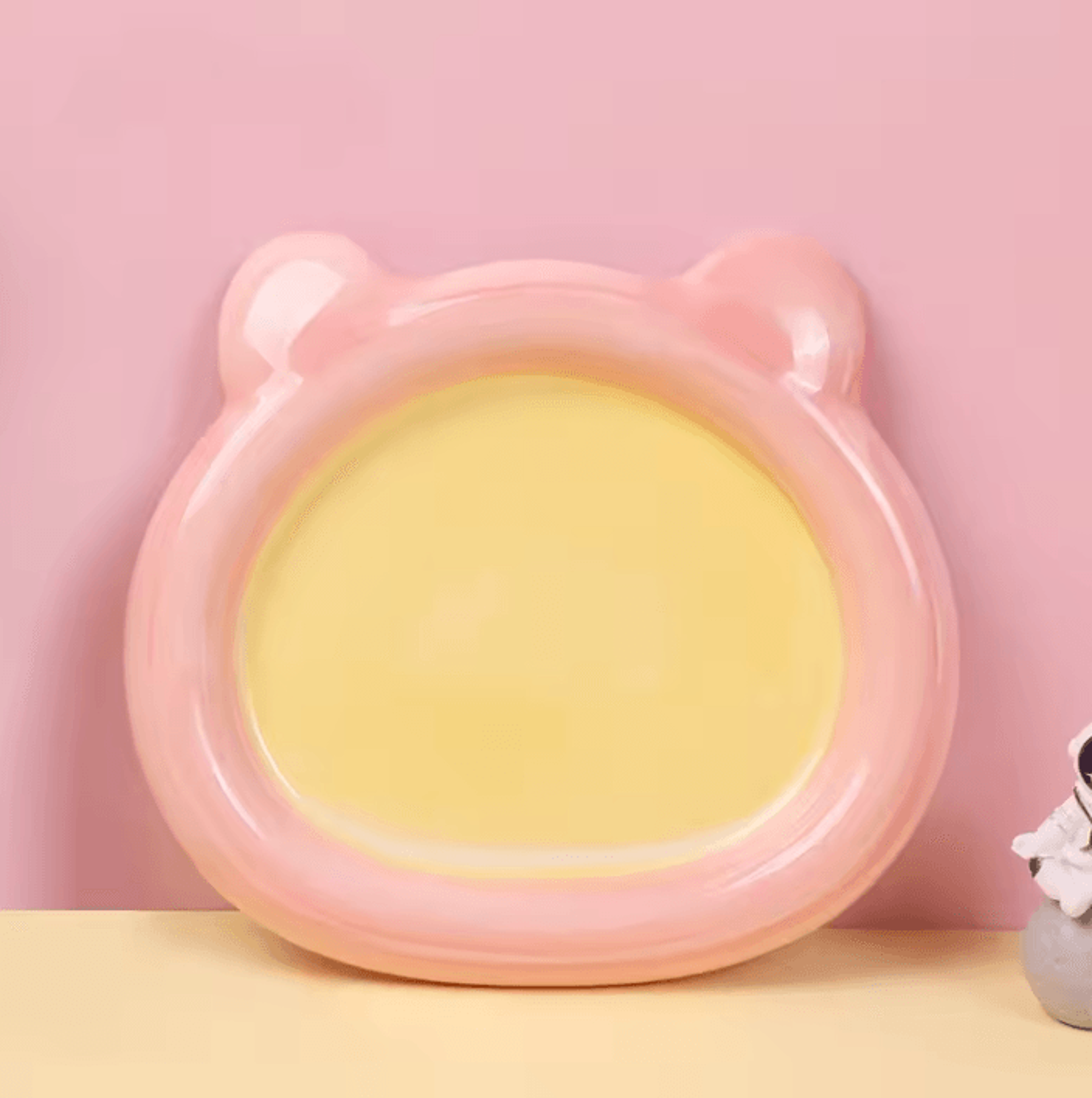 WhiskerBloom Ceramic Cat Feeding Bowl 3