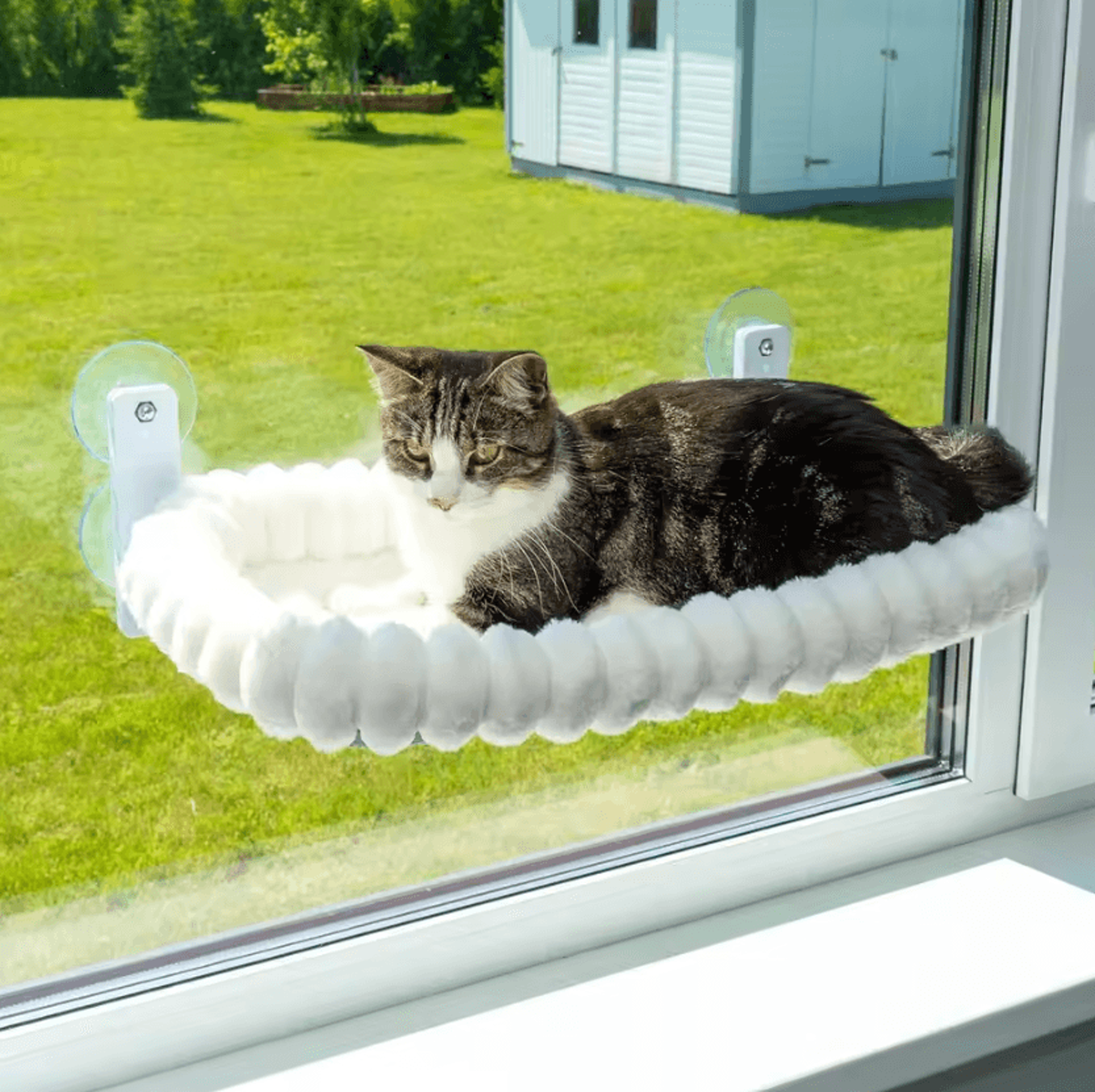 SunnyView Window Cat Hammock Bed 4