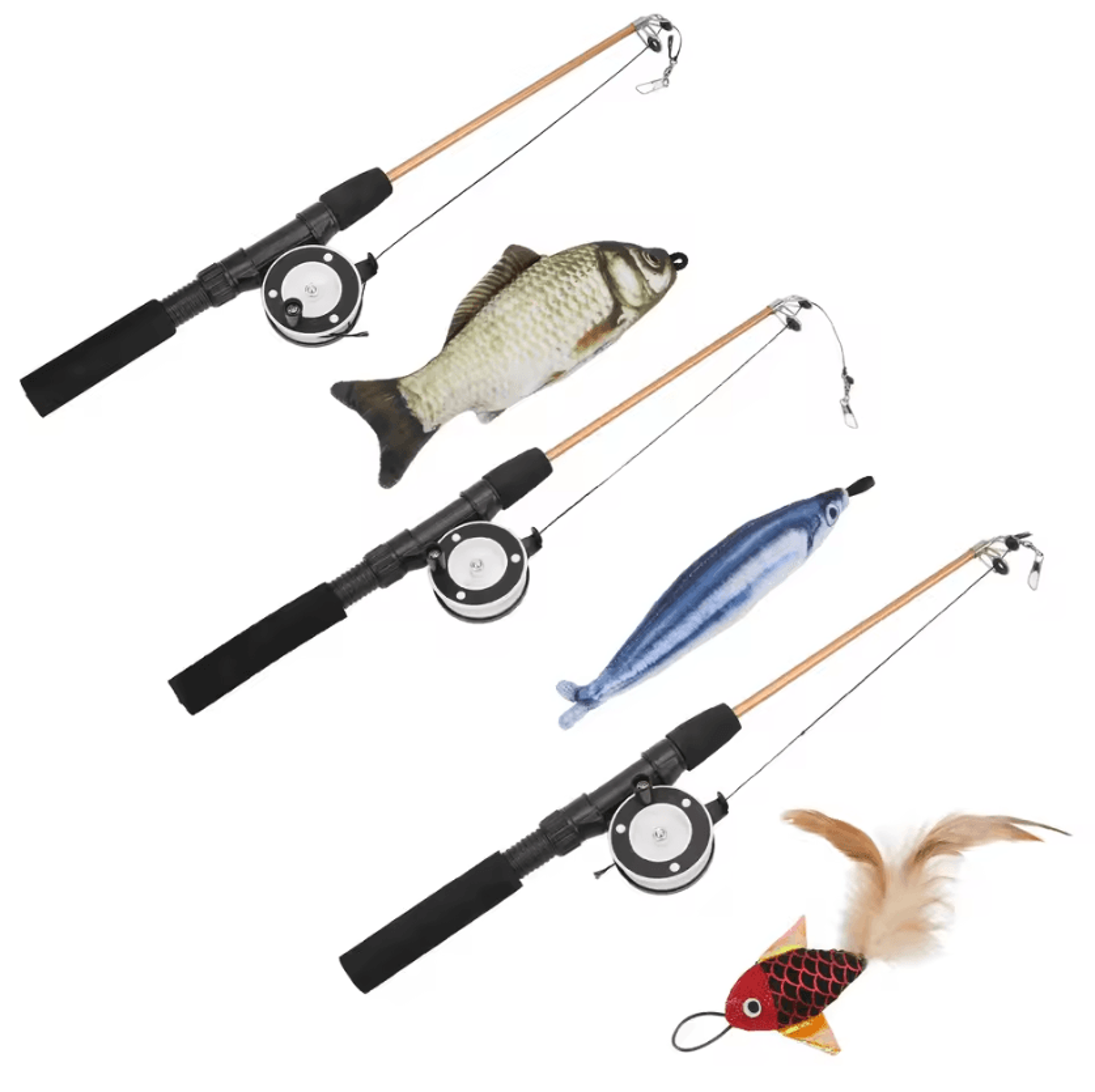FlexiCatch Telescopic Cat Fishing Wand 1