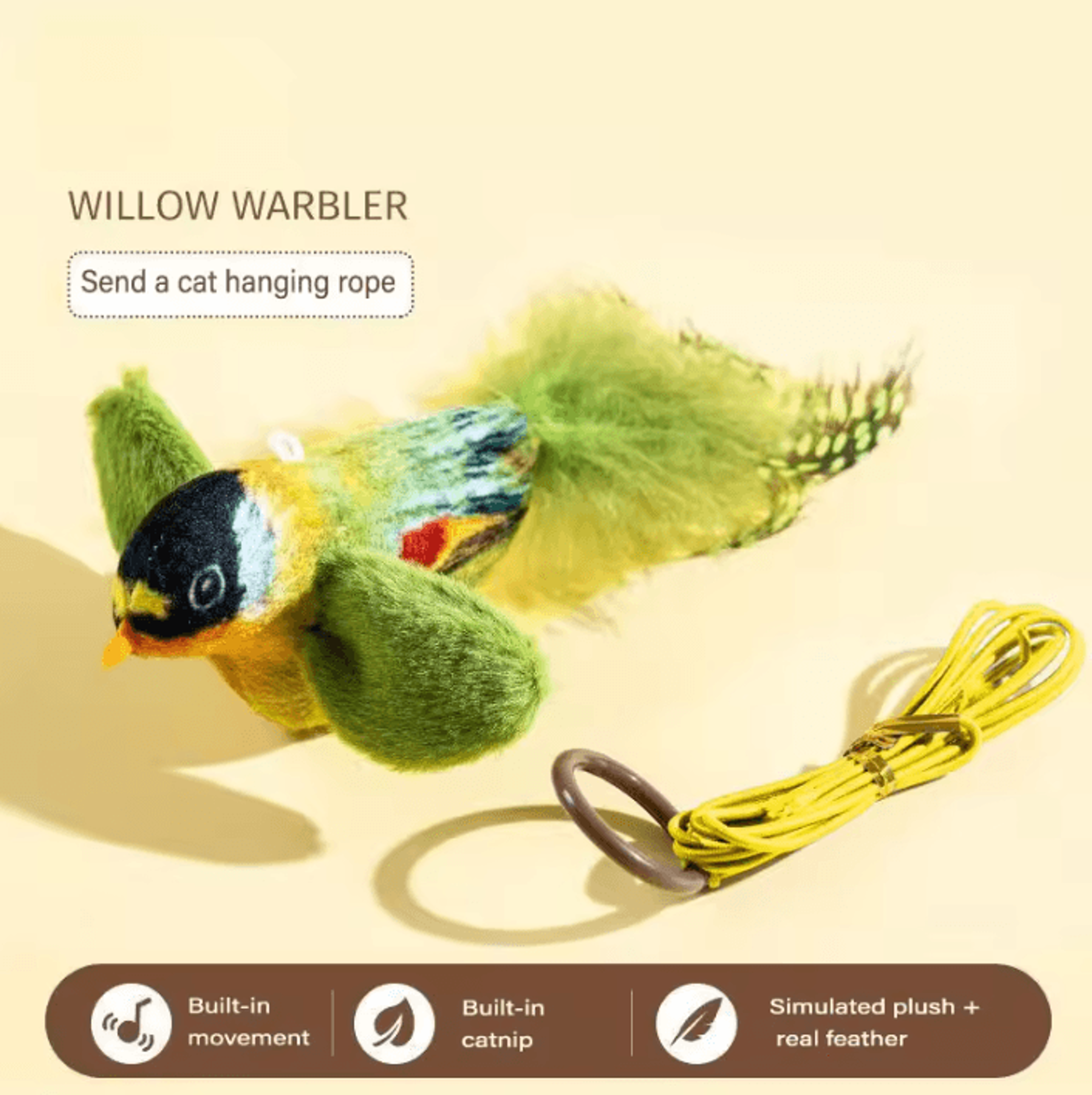 ChirpyBird Interactive Sound Cat Toy 5