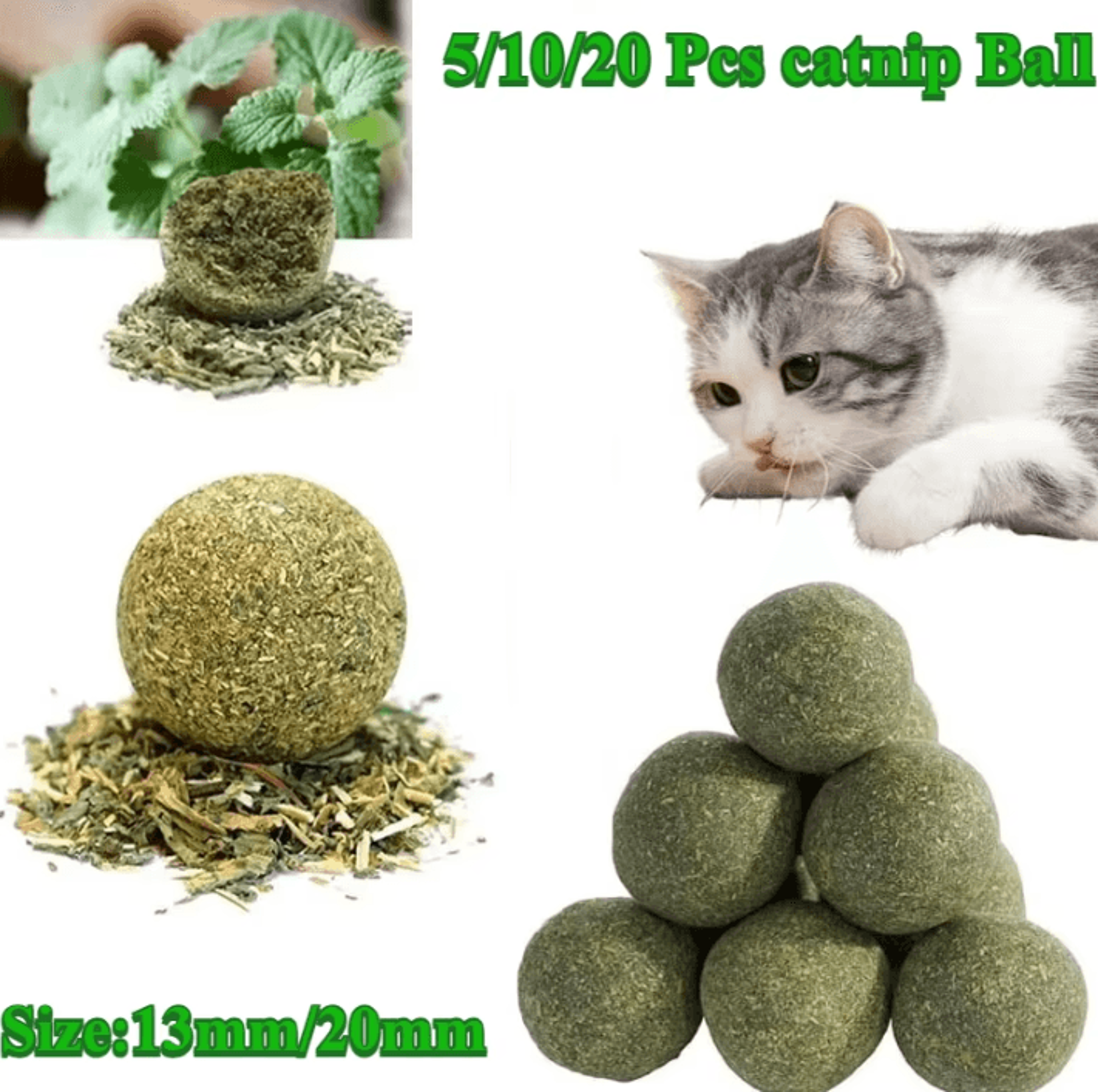 PurePurr Natural Catnip Lick Ball Set 0