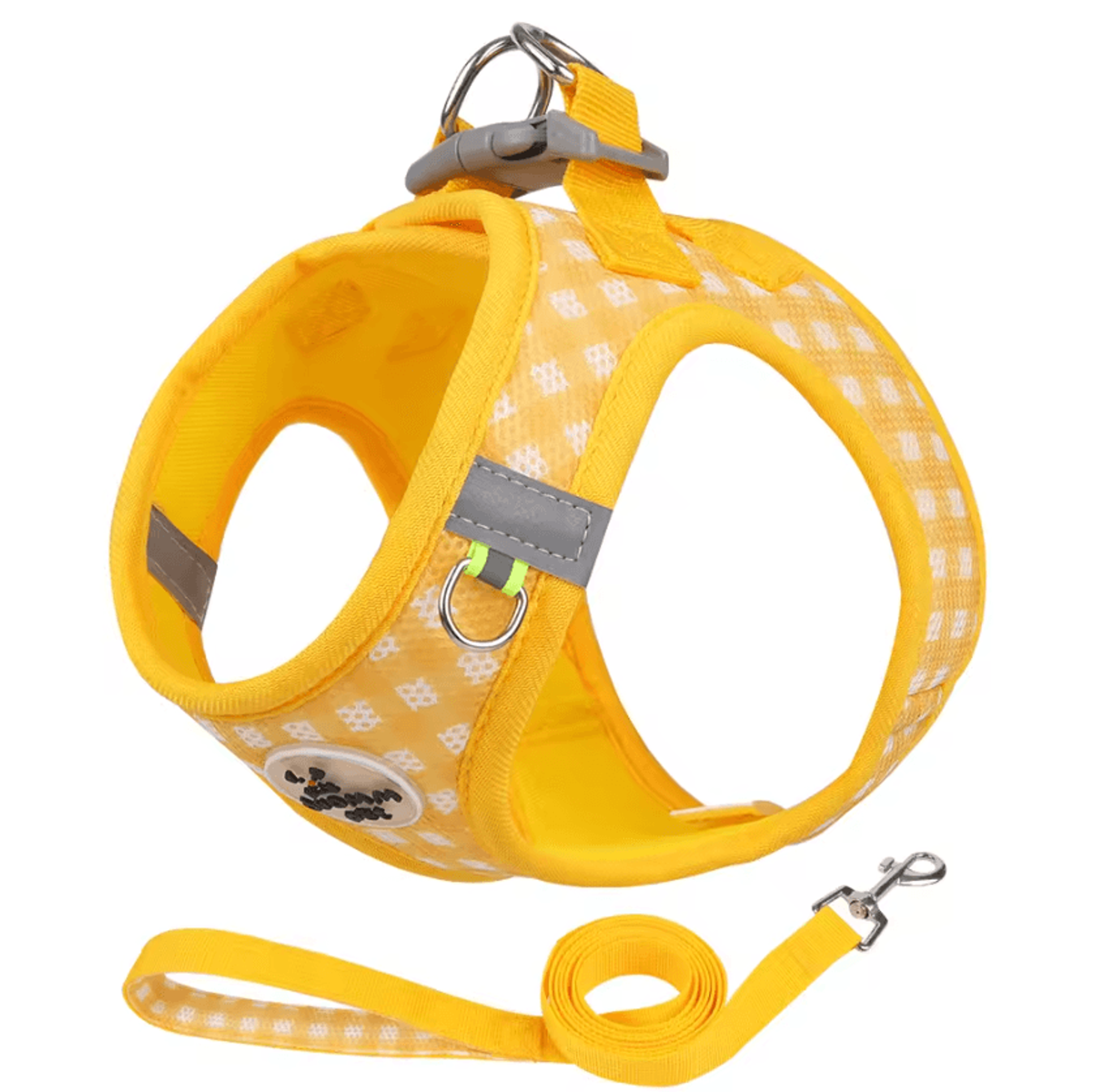 PlaidPaws Reflective Harness  Leash Set 6