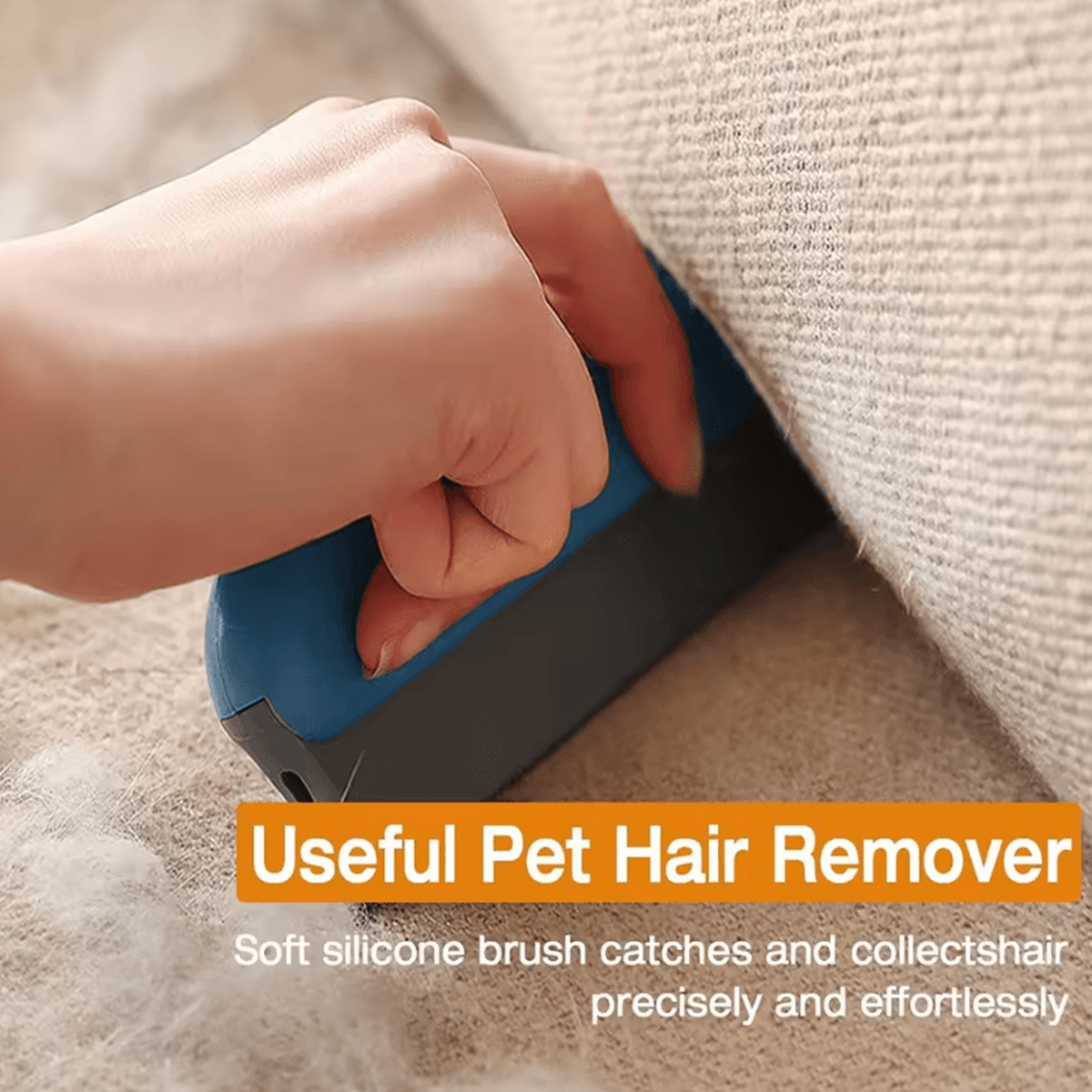 FurSweep Portable Pet Hair Remover Brush 1