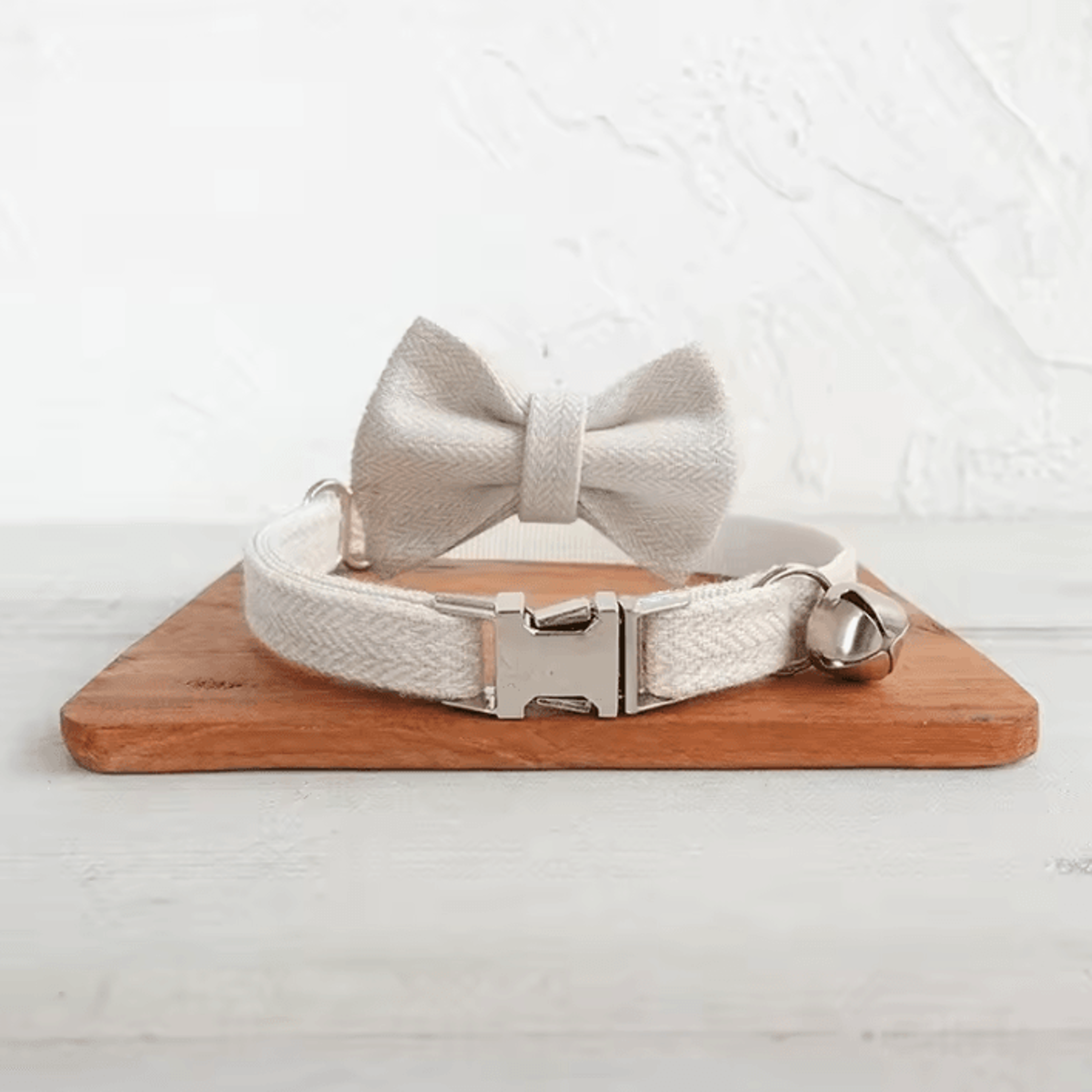 DapperPaws Personalized Bow Tie Pet Collar 3