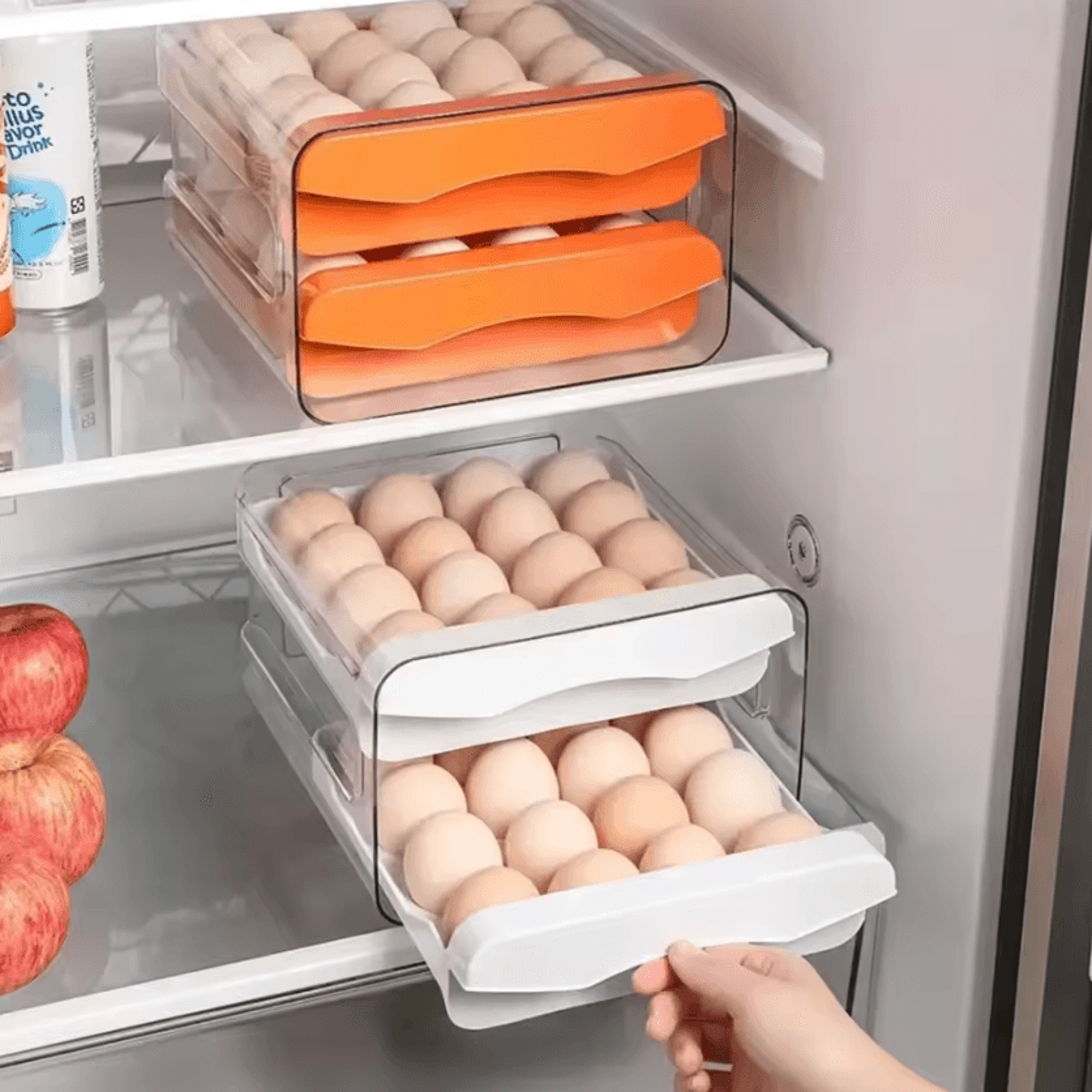 RollFresh Automatic Egg Dispenser Storage Box 0
