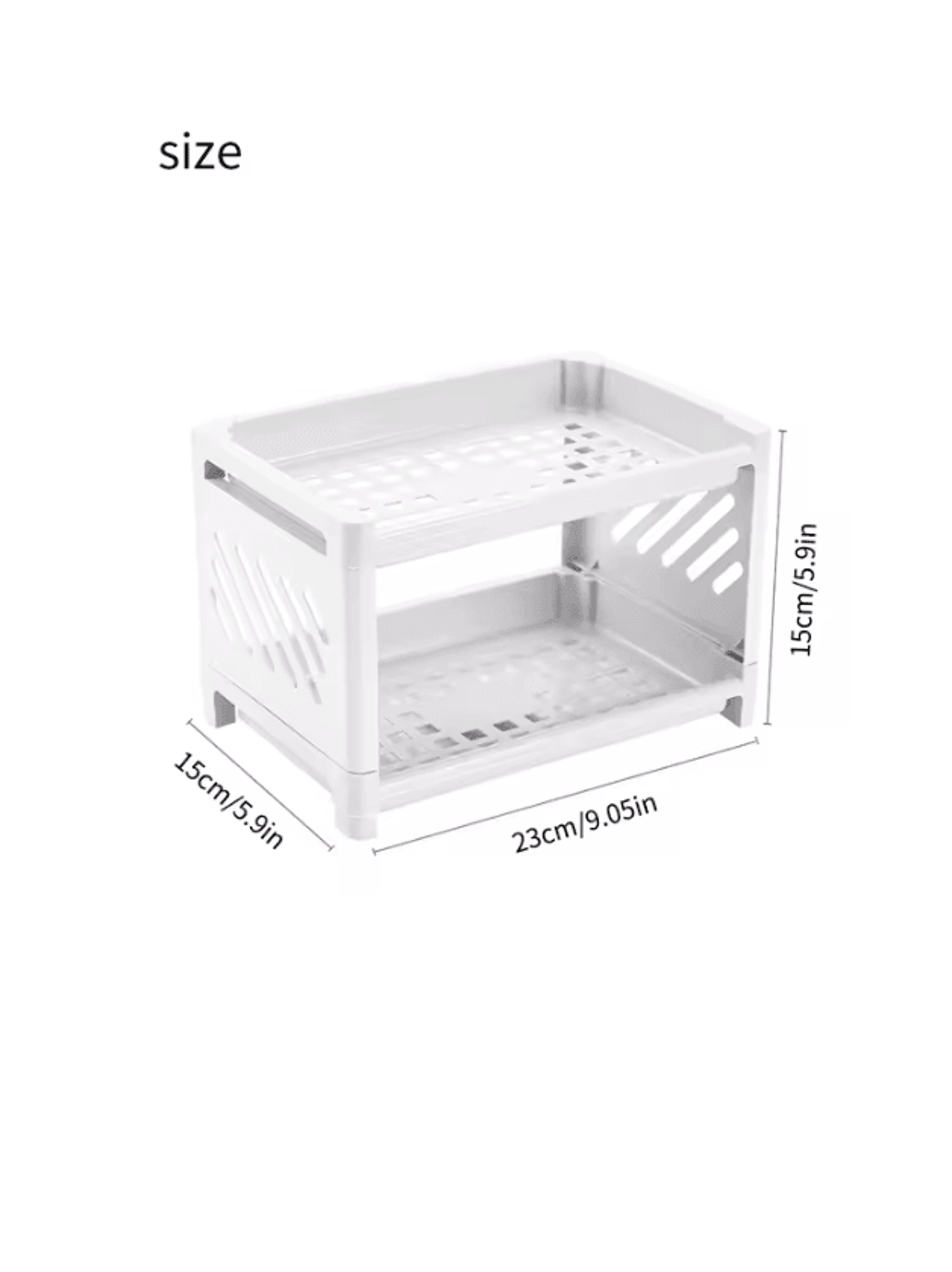 VersaTier Desktop Storage Rack  MultiLayer Organizer Shelf 5