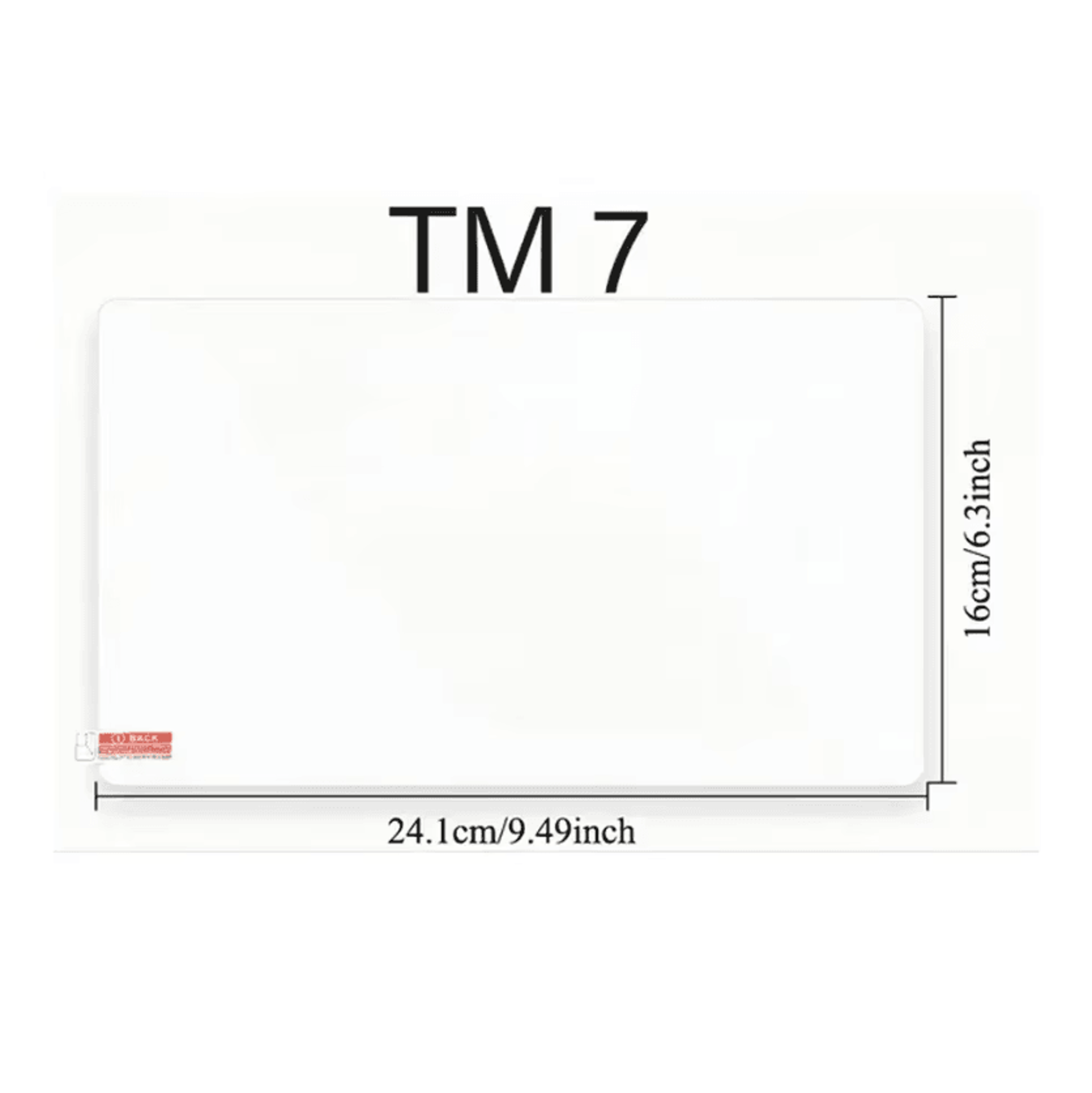 ClearGuard TM7 Screen Protector  Tempered Glass Display Shield 2