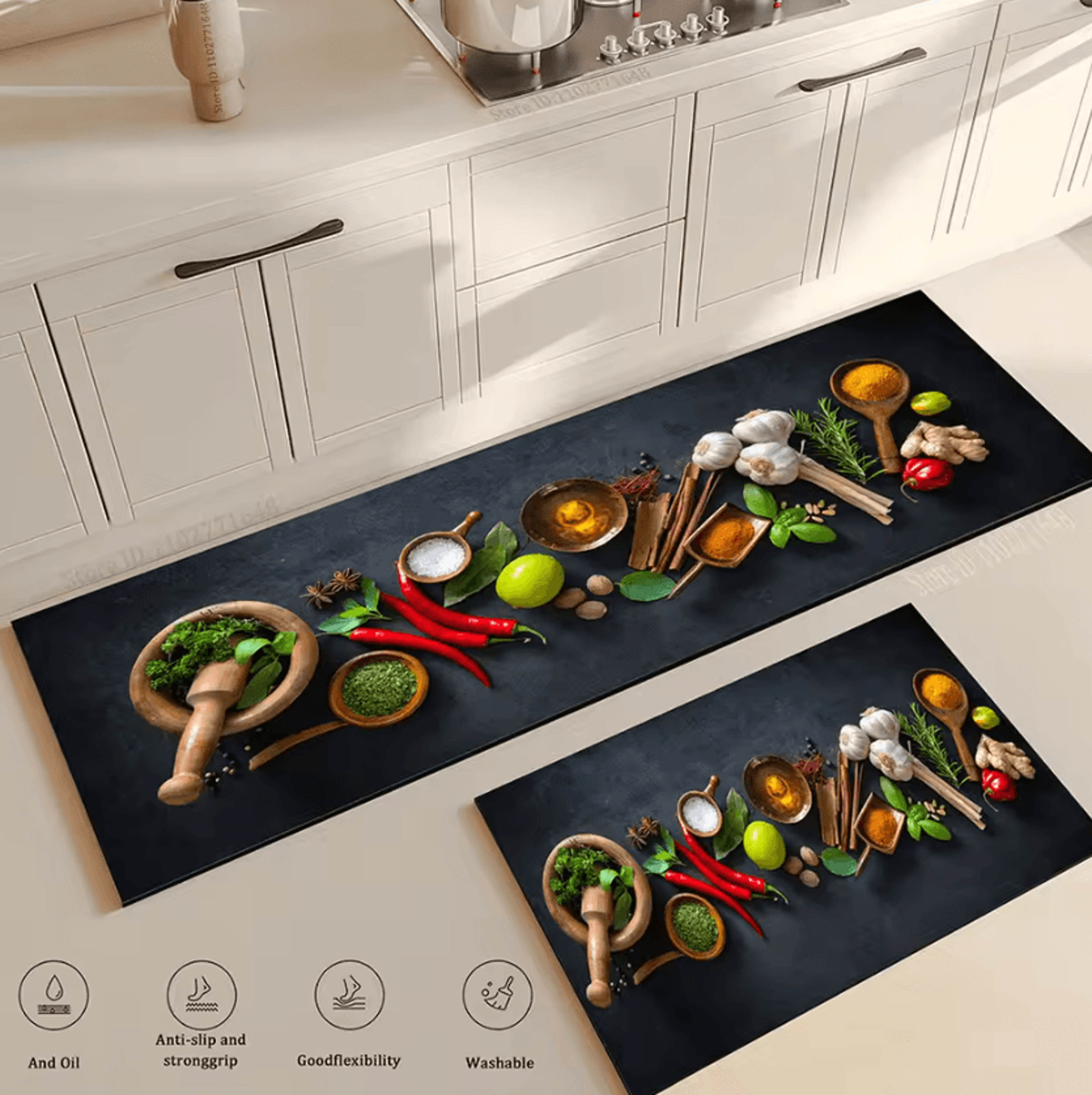 SpiceMarket Kitchen Floor Mat 4