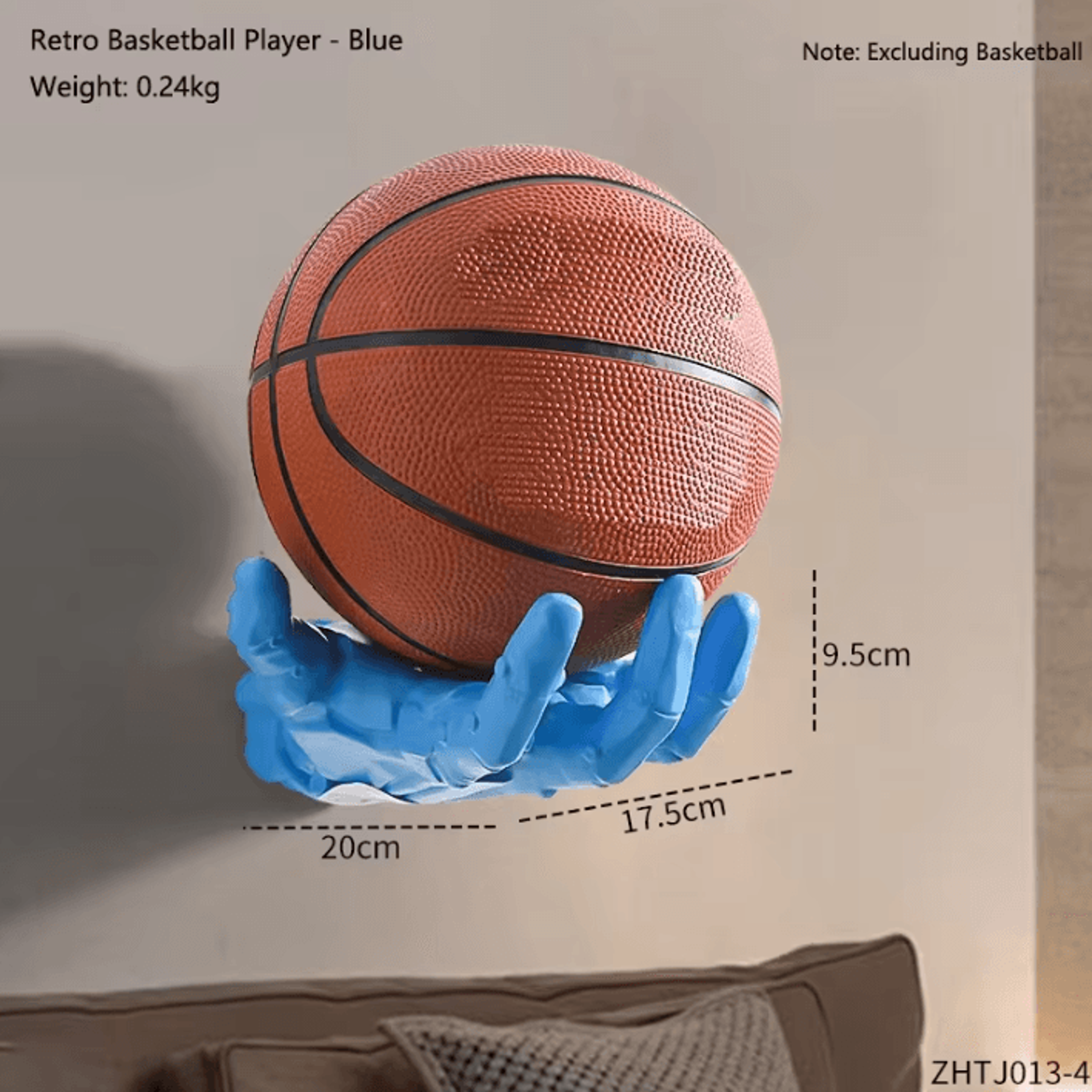 RoboDunk WallMounted Ball Storage Rack 4
