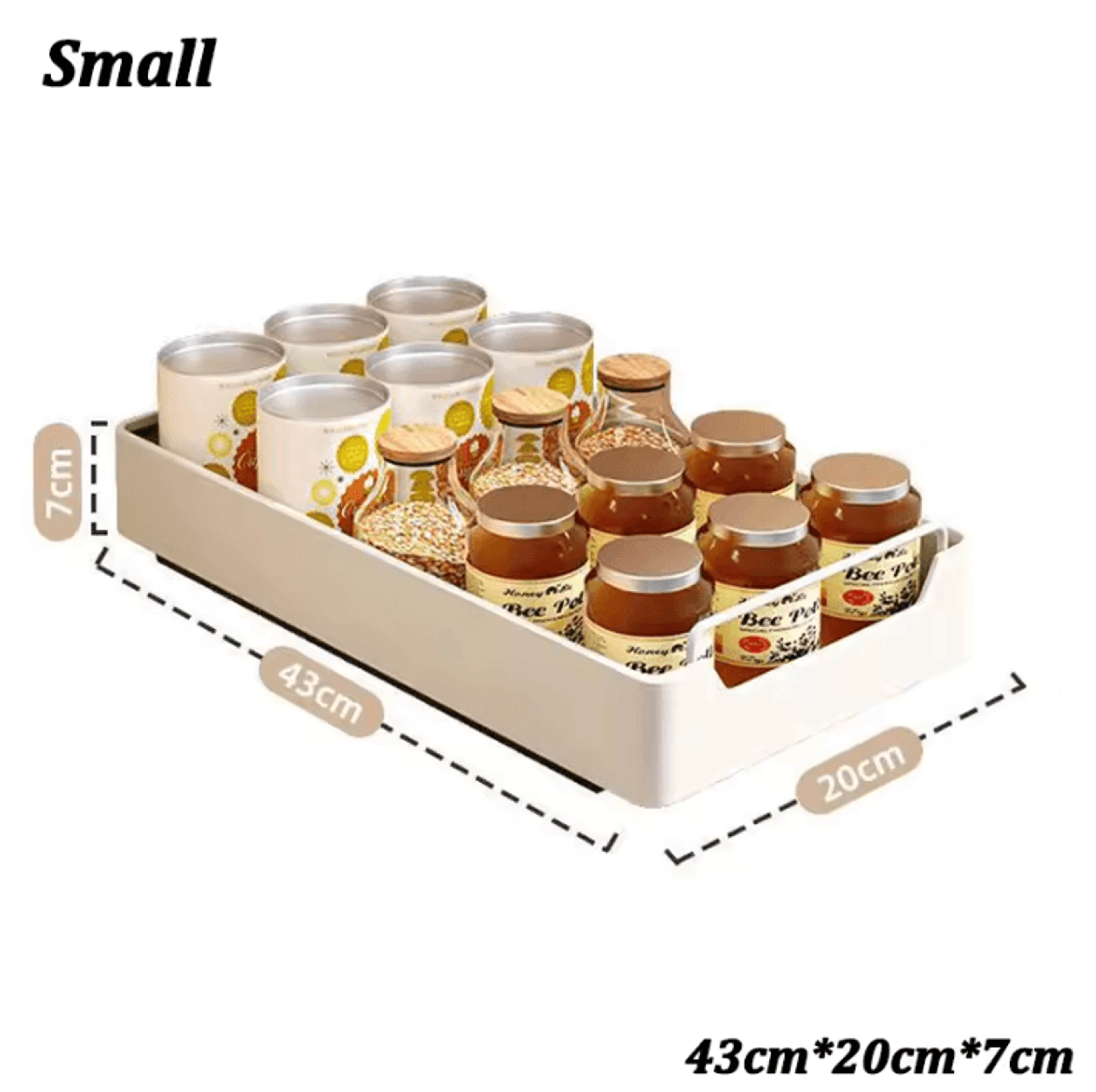 SlideMaster PullOut Pantry Storage Basket 2