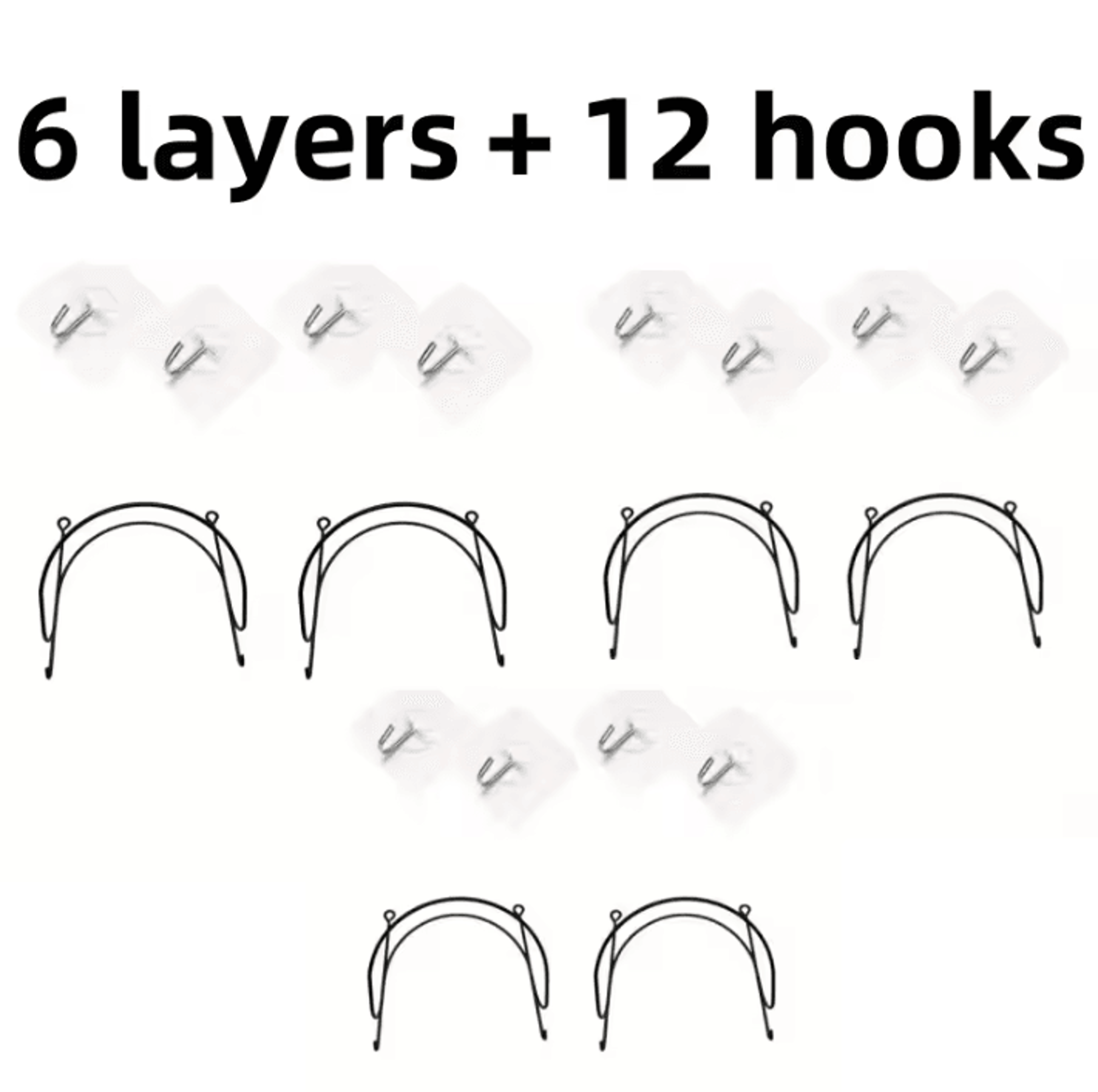 VersaHook WallMounted Towel  Storage Rack 5