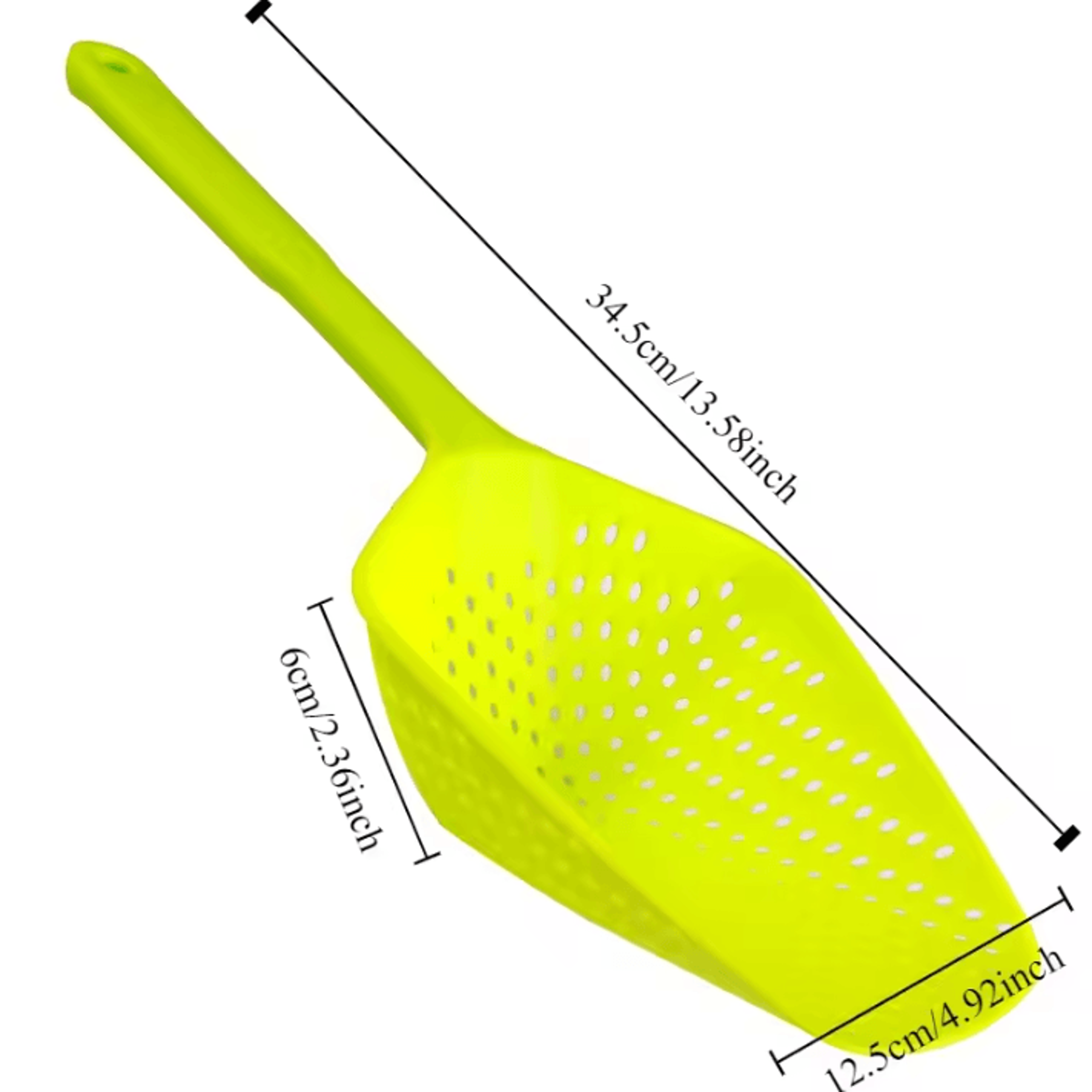 DrainEase Silicone Slotted Scoop  Strainer Spoon 2