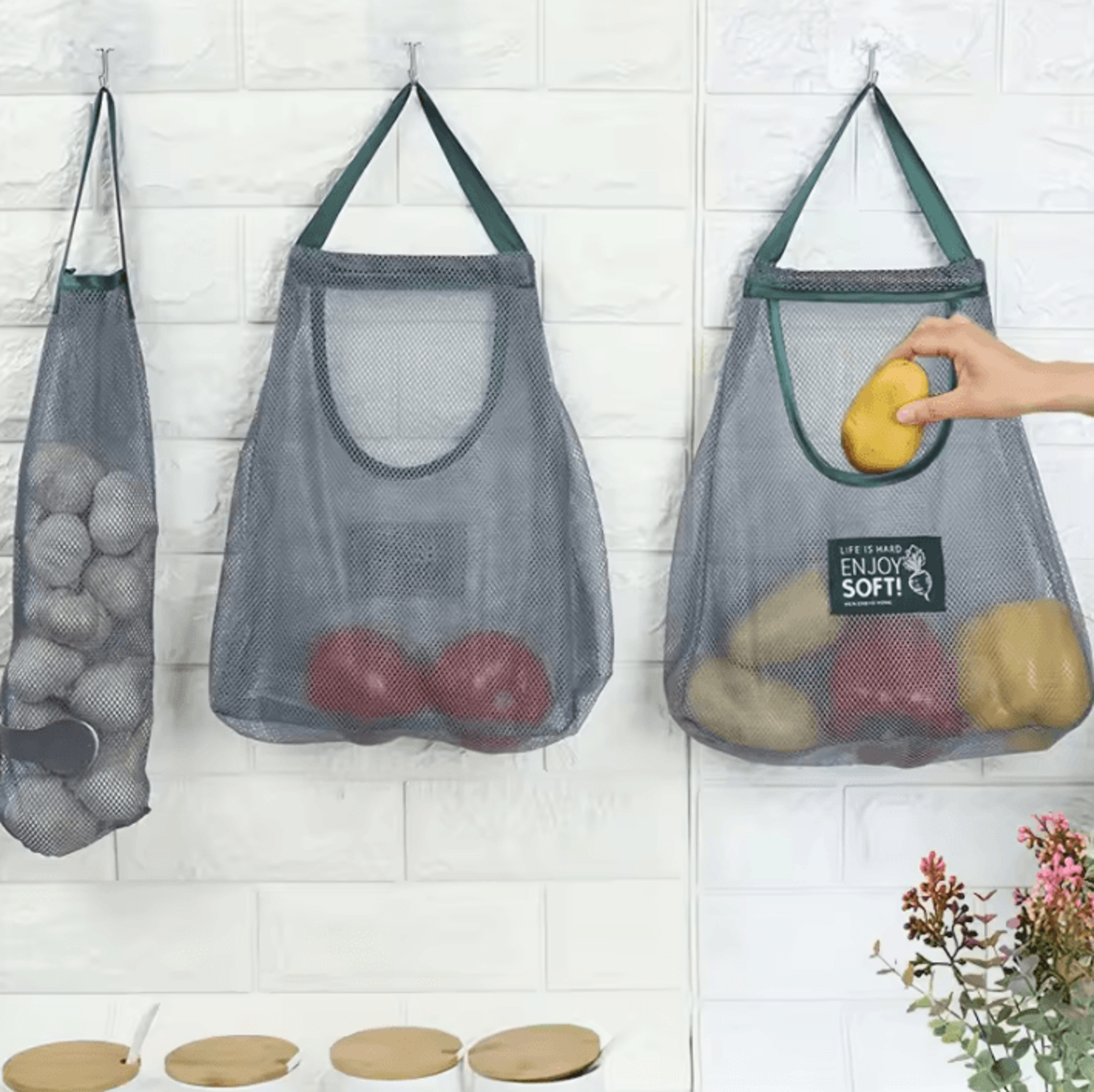 FreshHang Mesh Produce Storage Bags 2