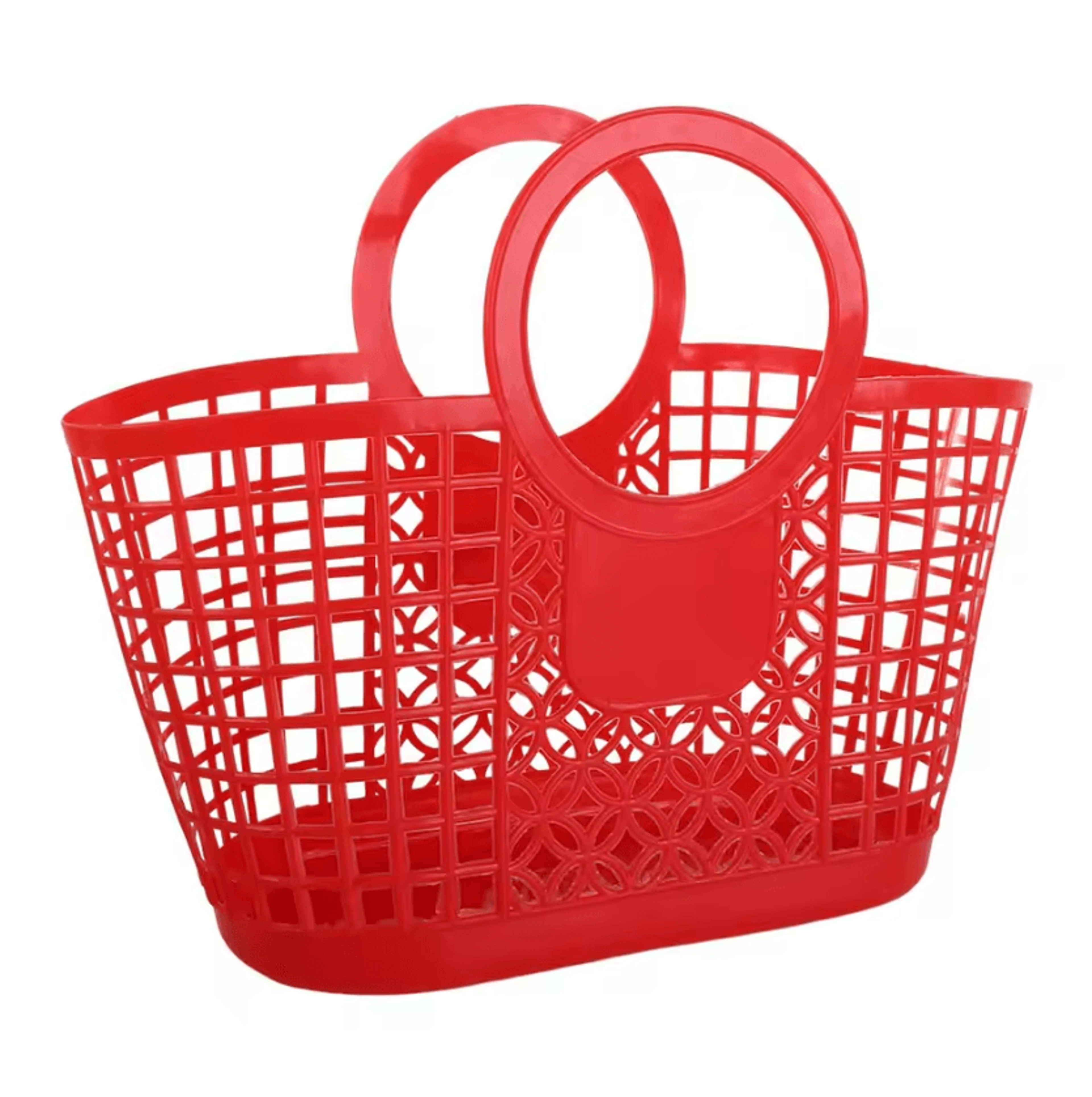 Portable Hollow Storage Basket For Fruits Vegetables Toys  Household Organization 3