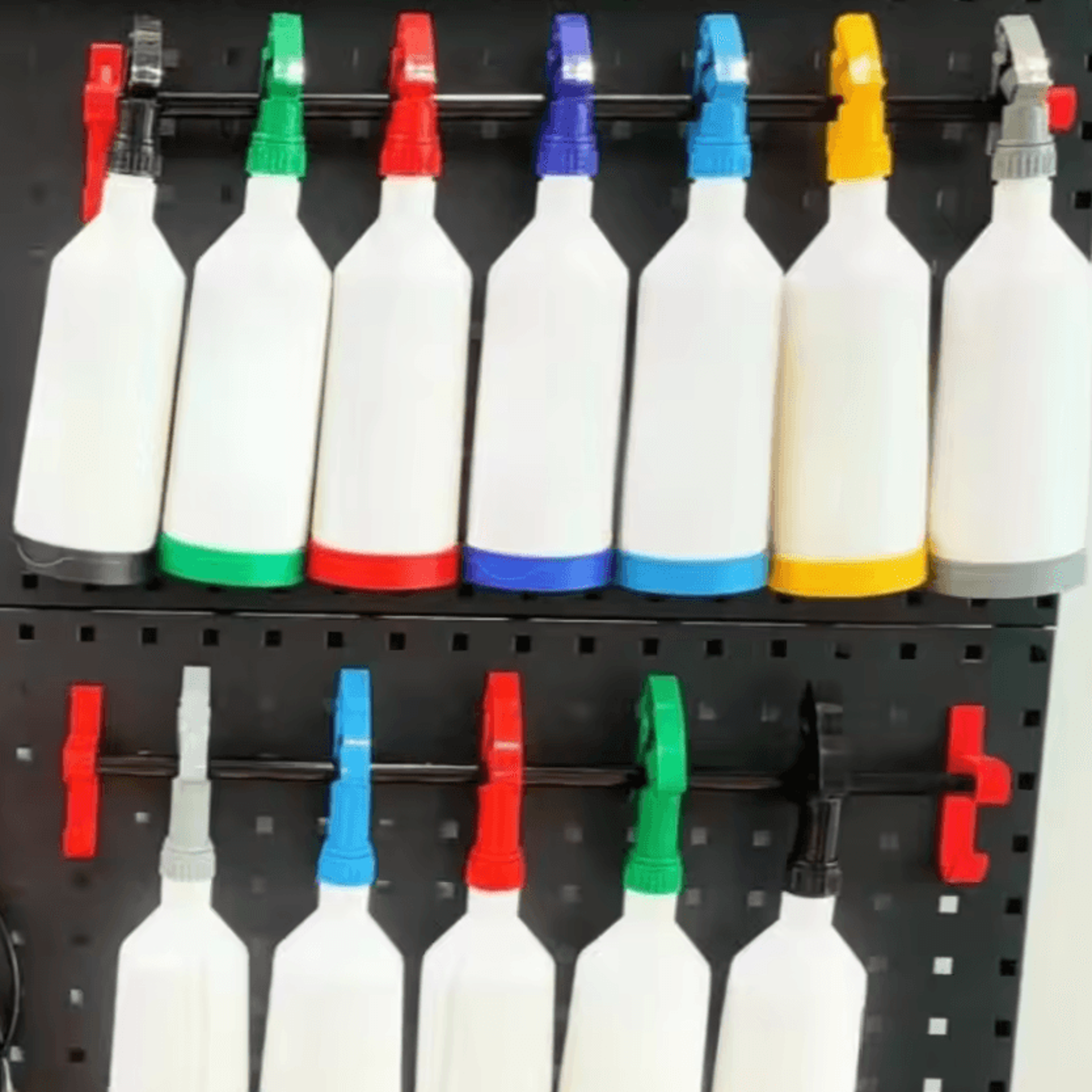 MultiPurpose Spray Bottle  Towel Holder Rack 1