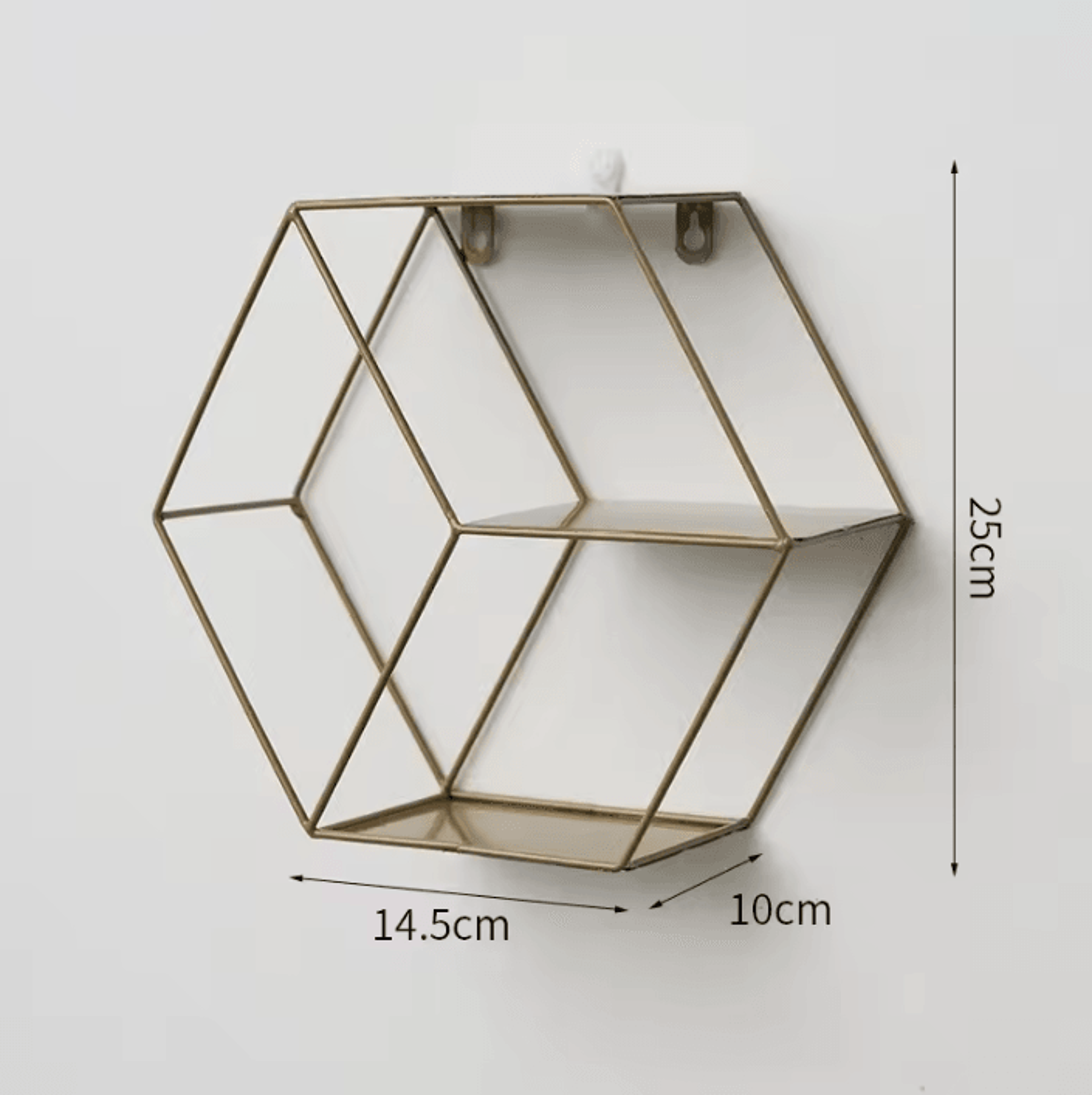 Nordic Circular Floating Wall Shelf For Plants  Decor 2