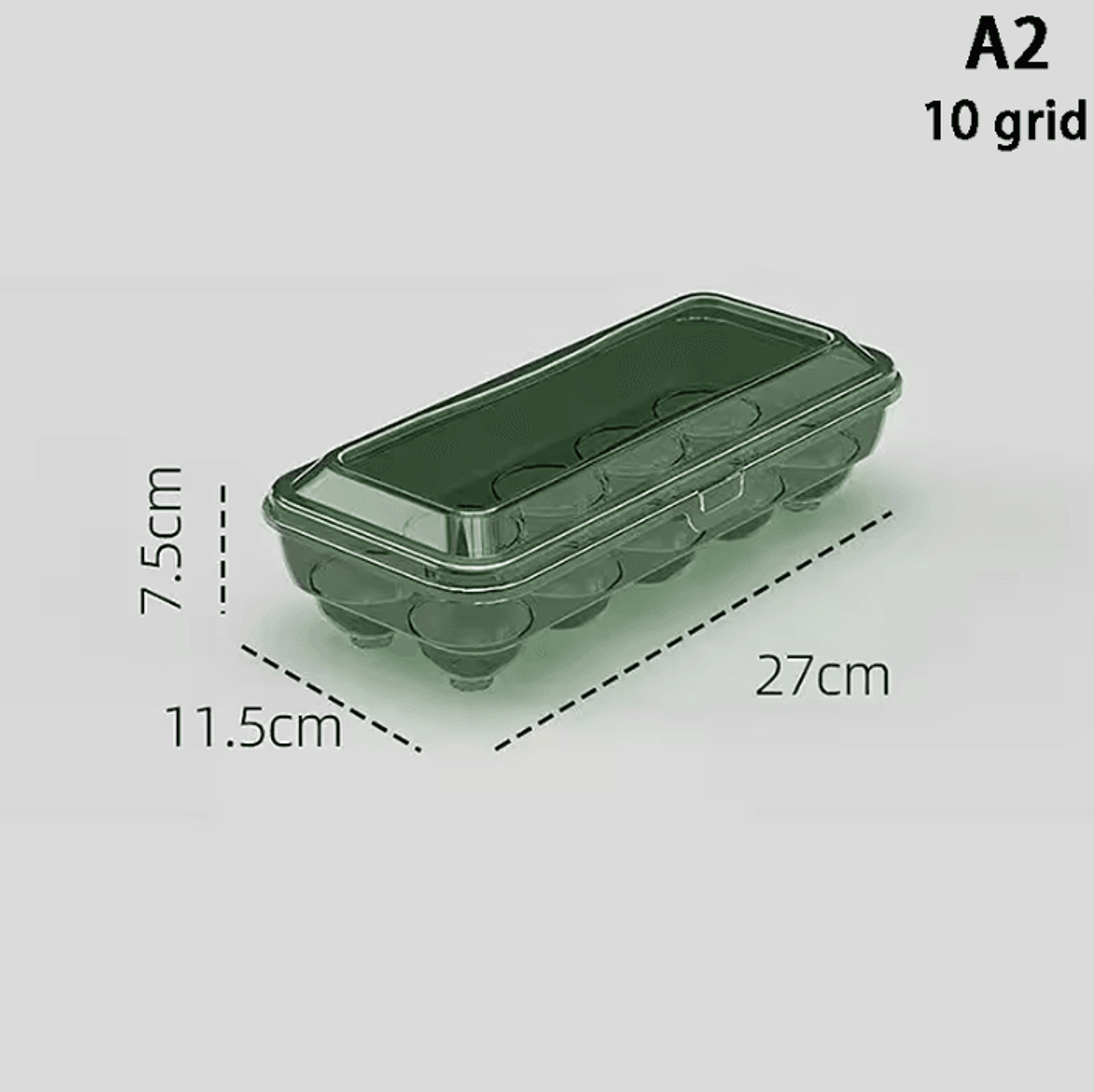 Transparent Egg Storage Container For Refrigerator Organization  Fresh Egg Protection 3