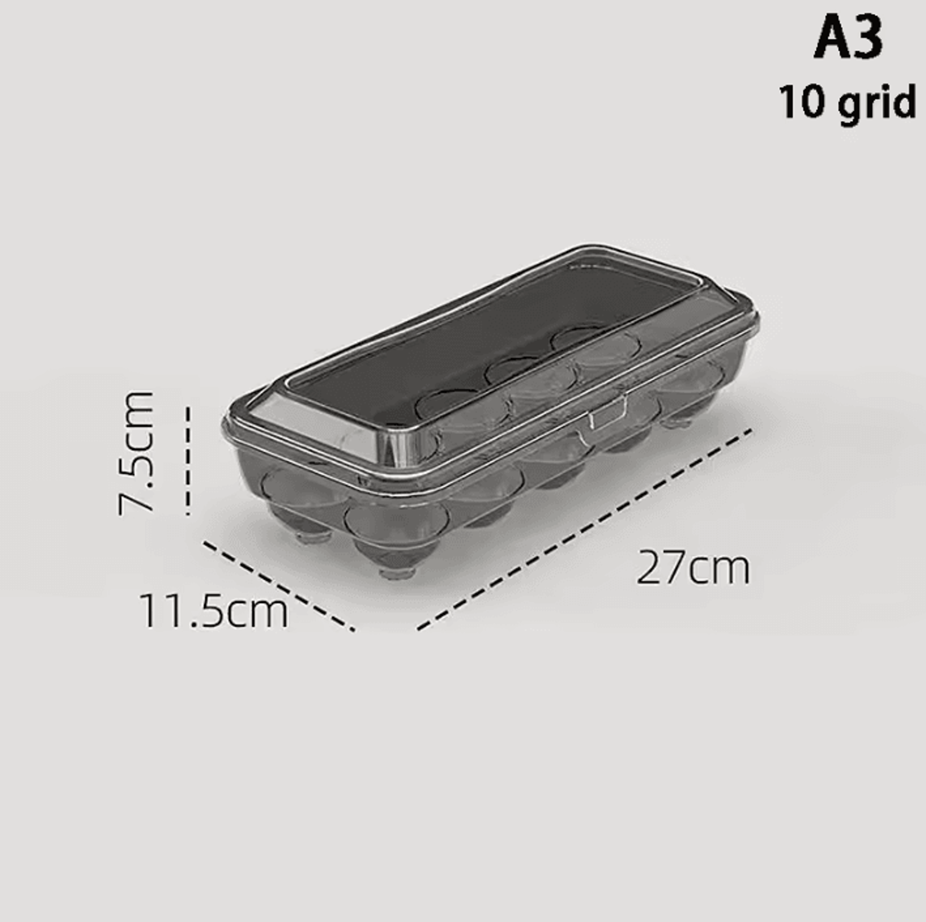 Transparent Egg Storage Container For Refrigerator Organization  Fresh Egg Protection 4