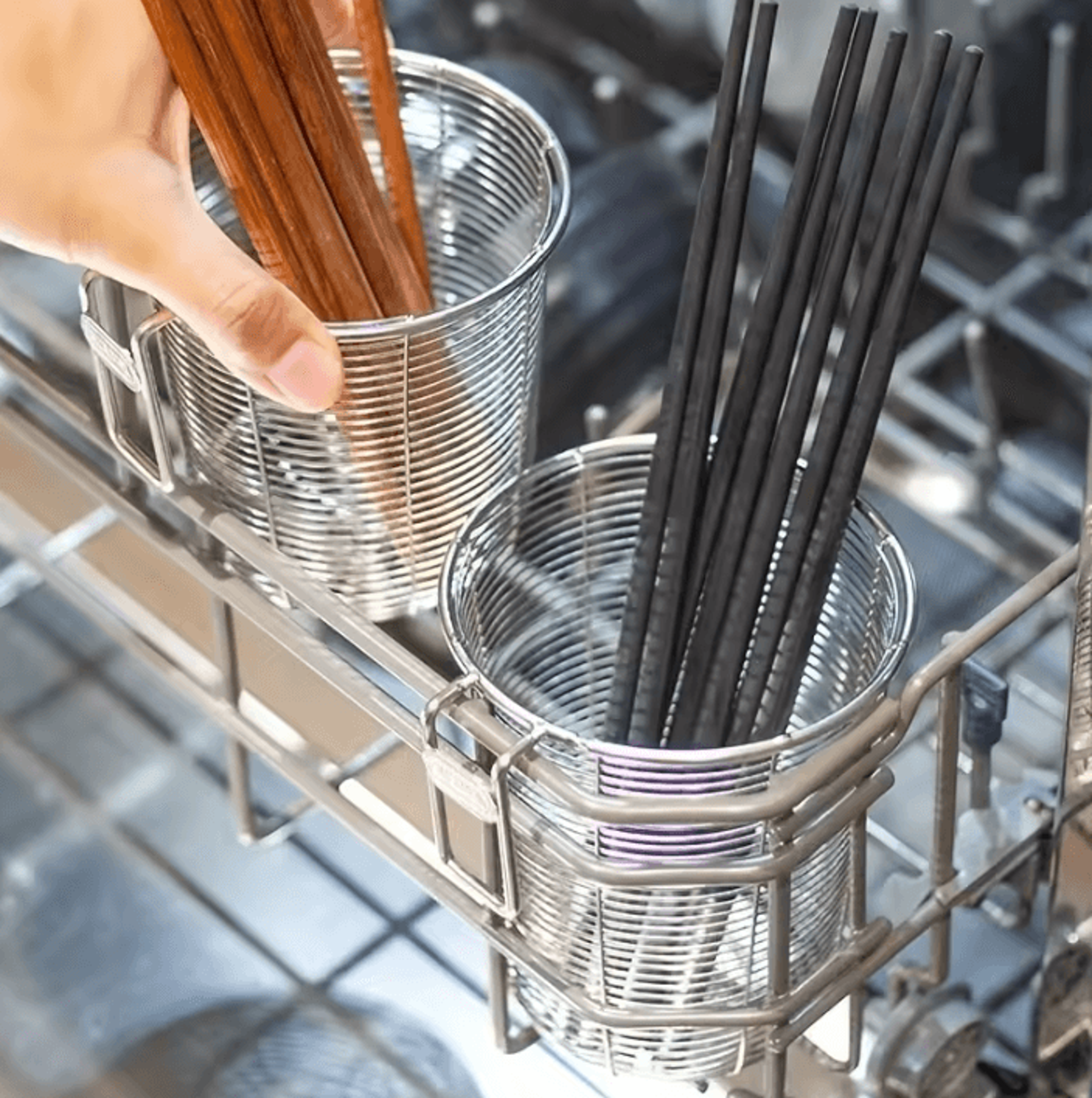 Stainless Steel Utensil Drying  Storage Holder 2
