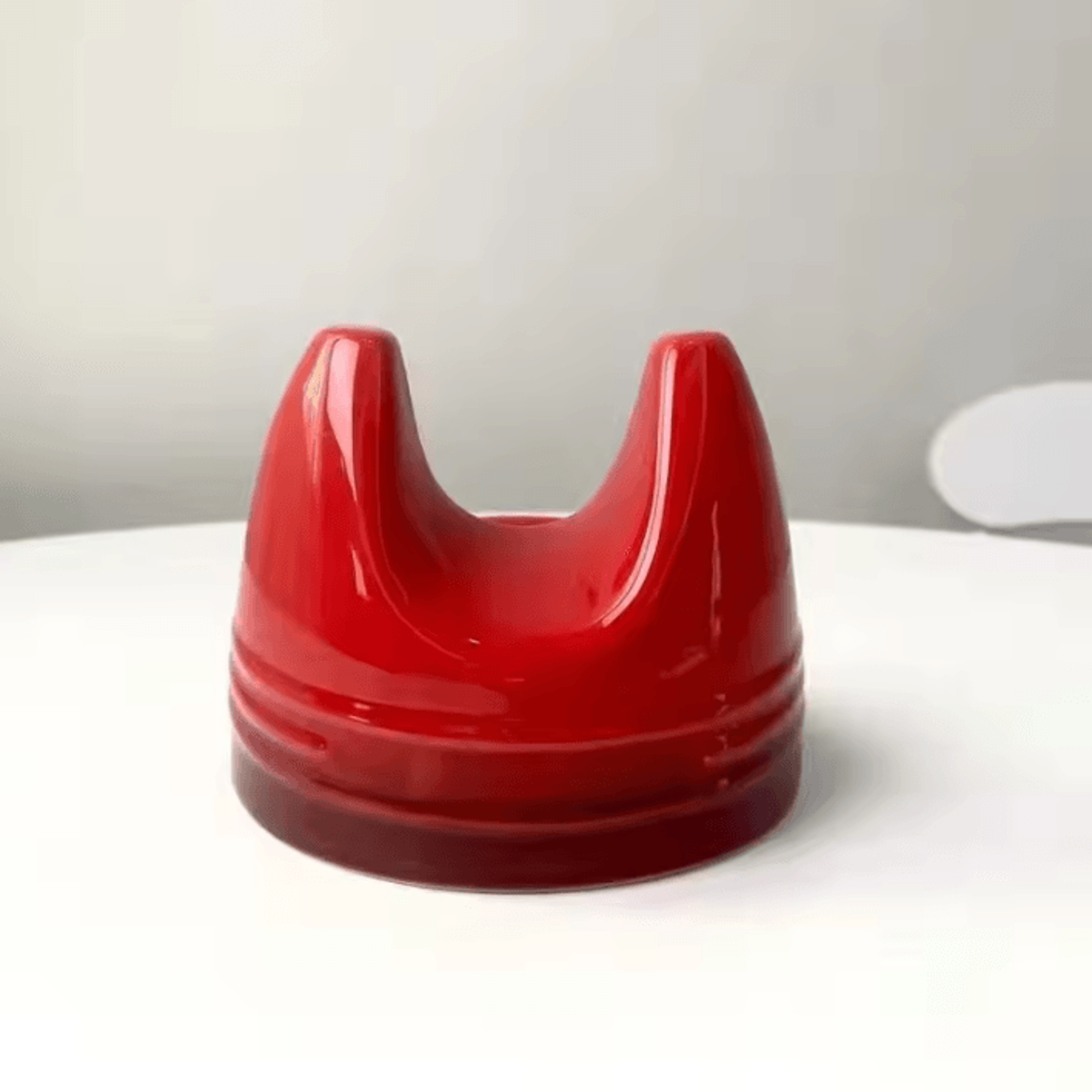 Heritage Ceramic Lid  Spoon Rest Stand 5