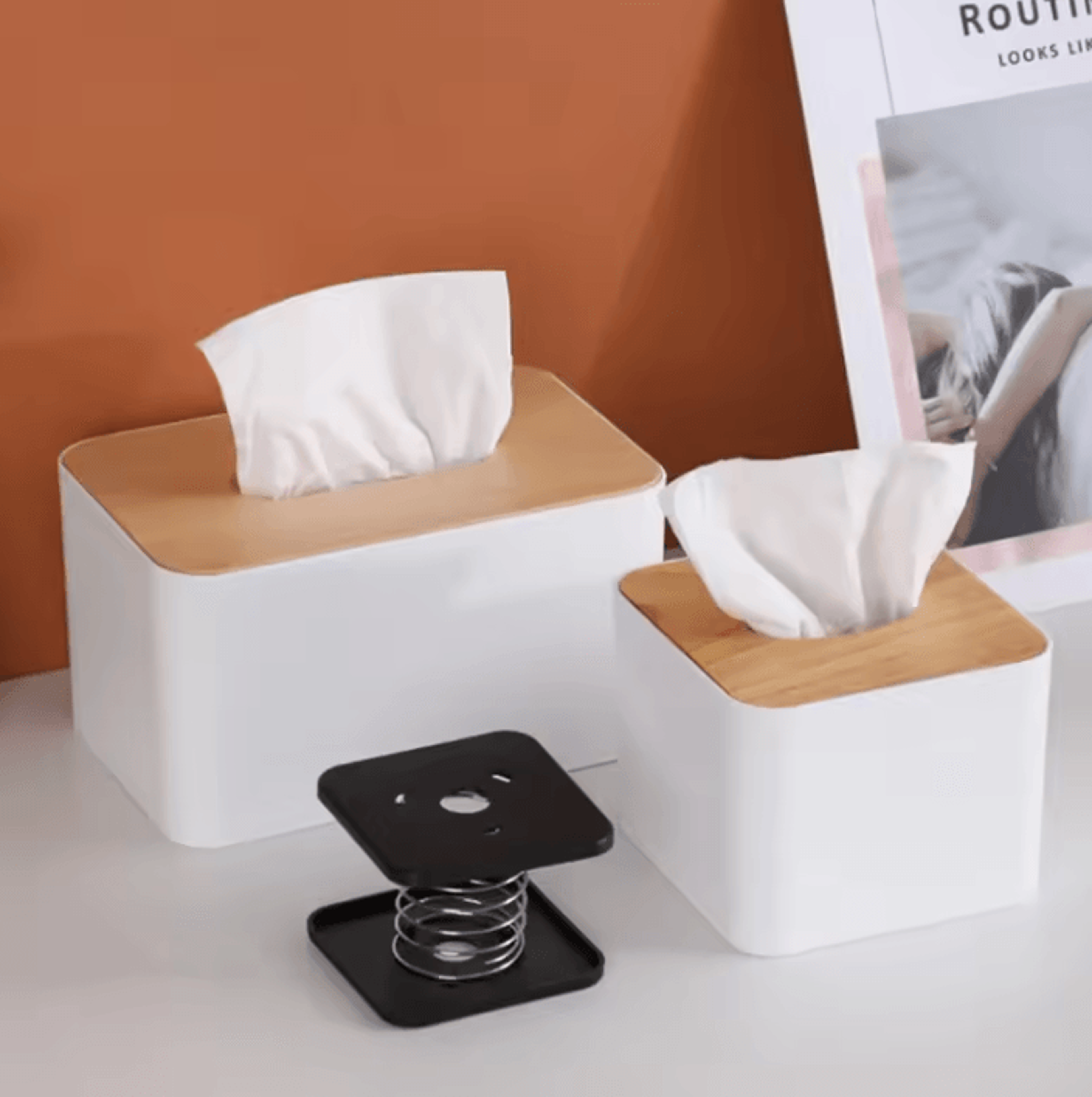 LiftUp Tissue Box Spring Support 1