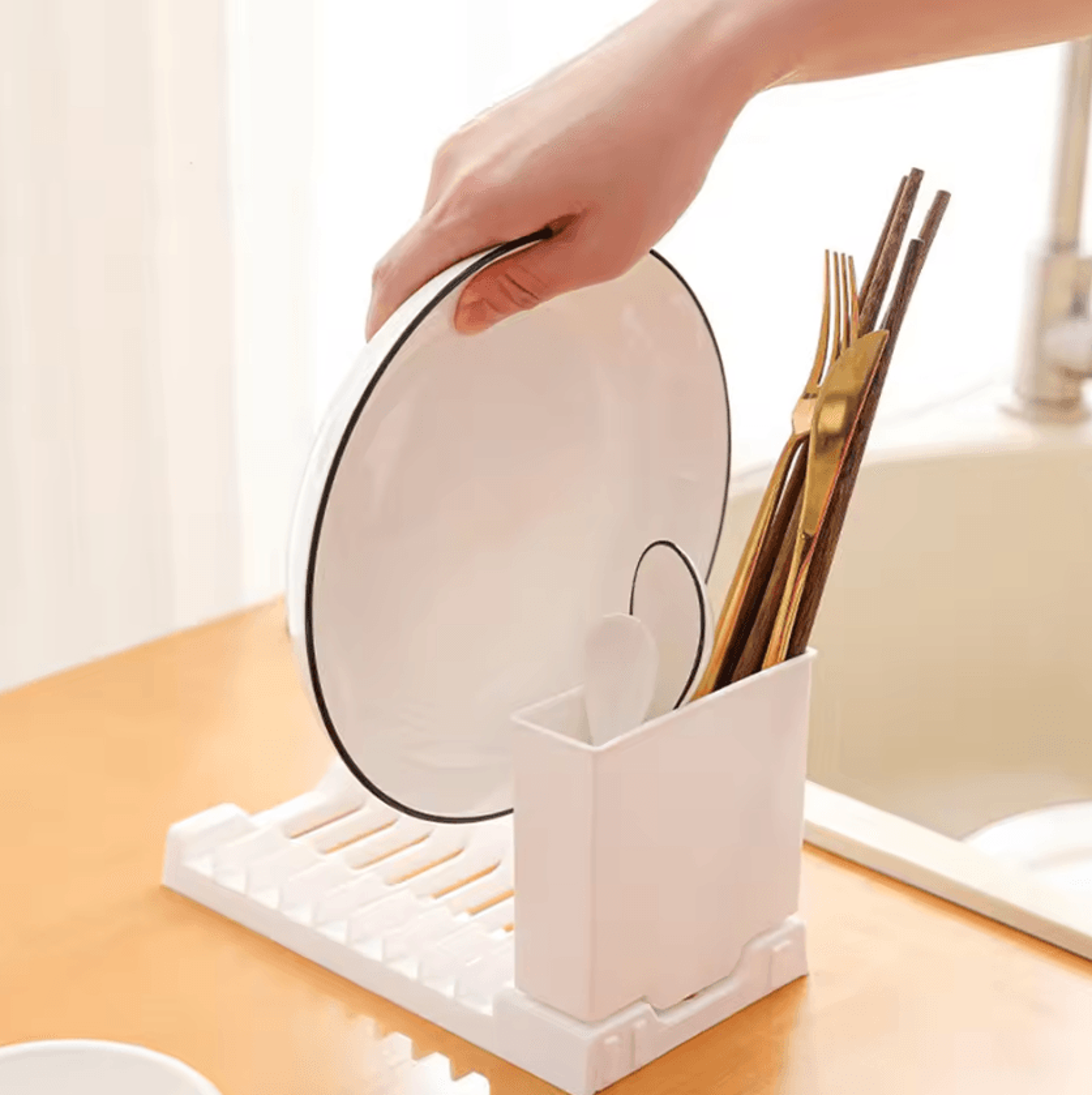 DryNest Multipurpose Dish Drying Rack 1