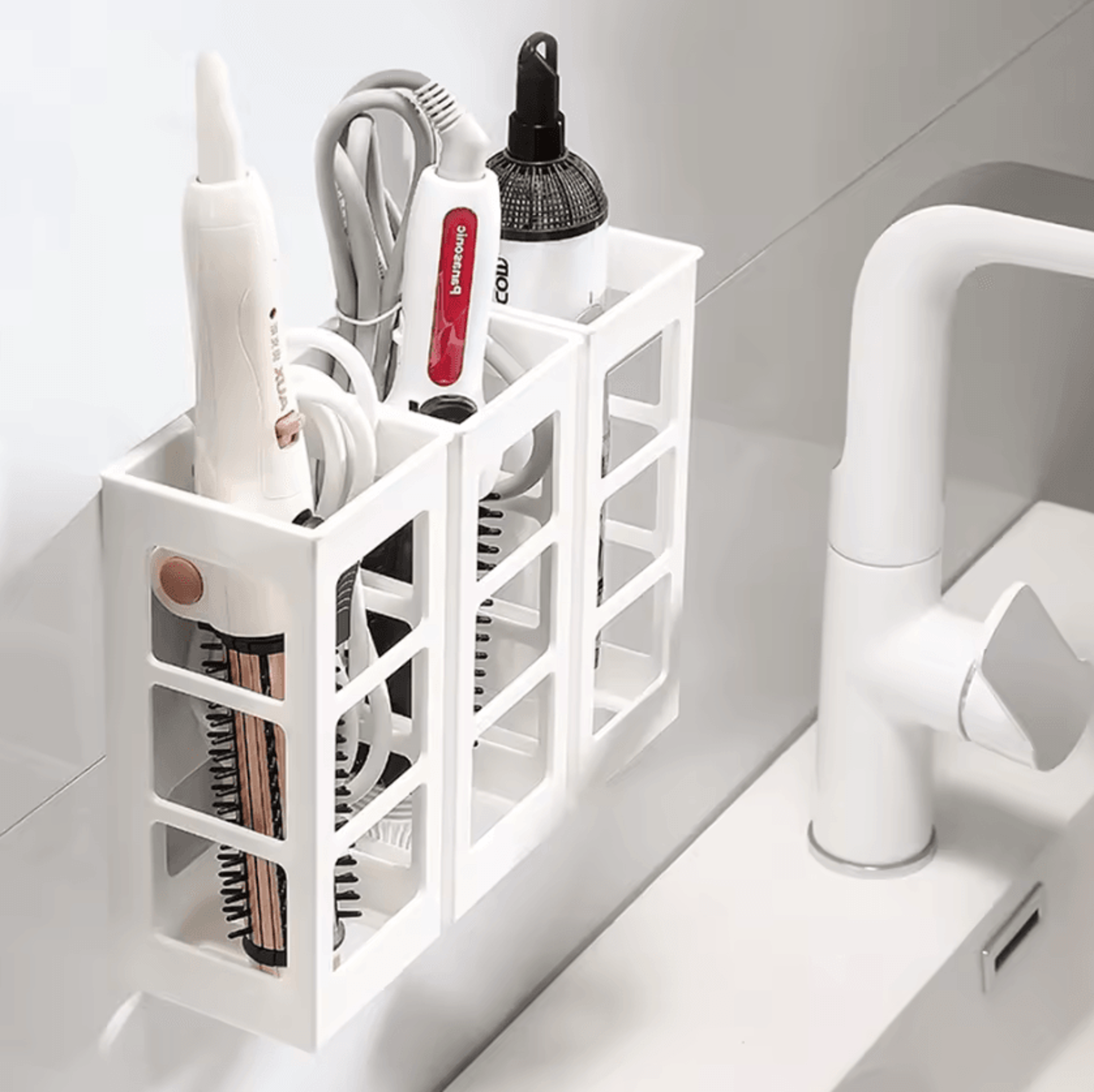 StyleStation WallMounted Hair Tool Organizer 0